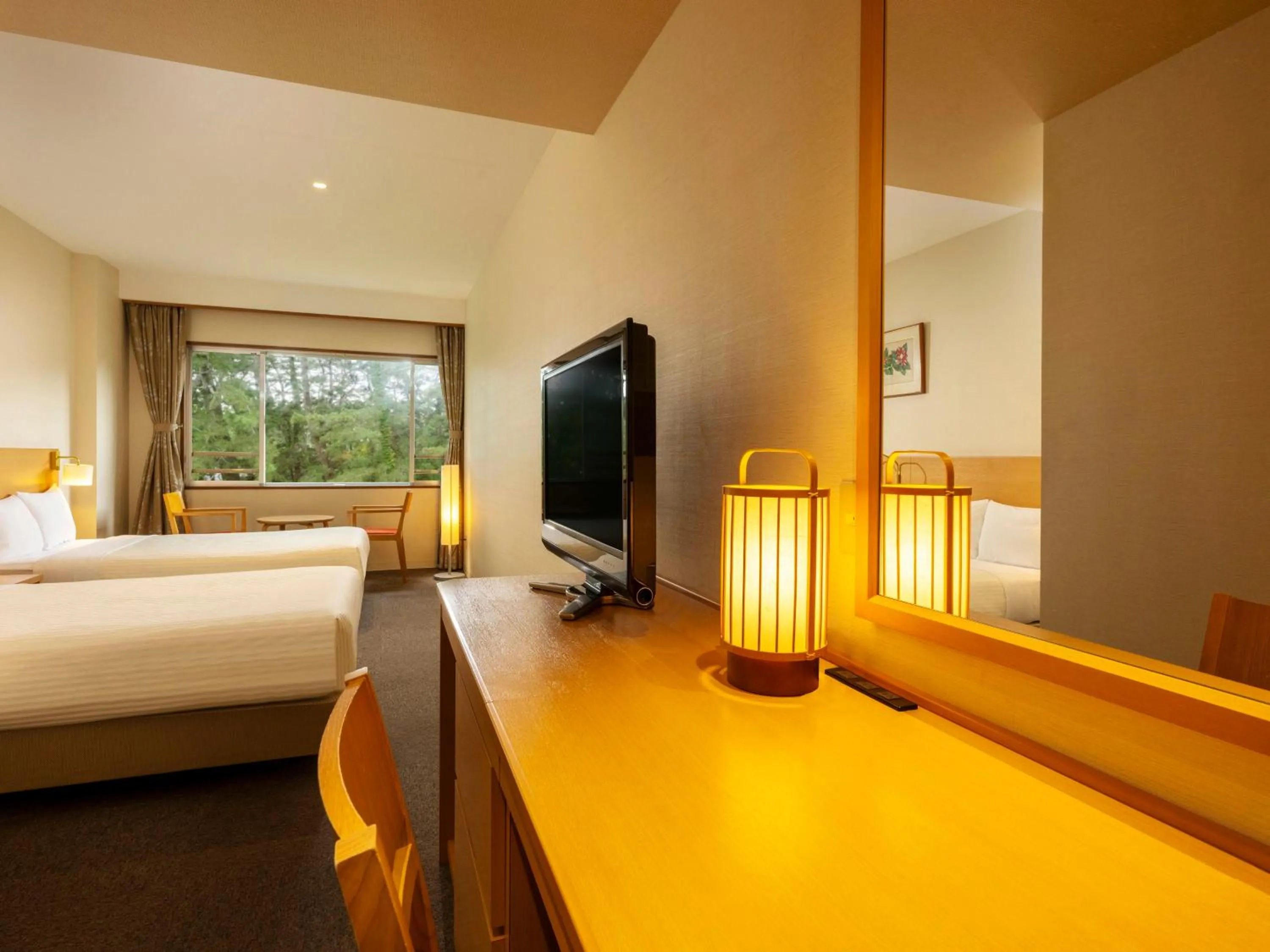 Photo of the whole room, Bed in KAMENOI HOTEL Kamogawa