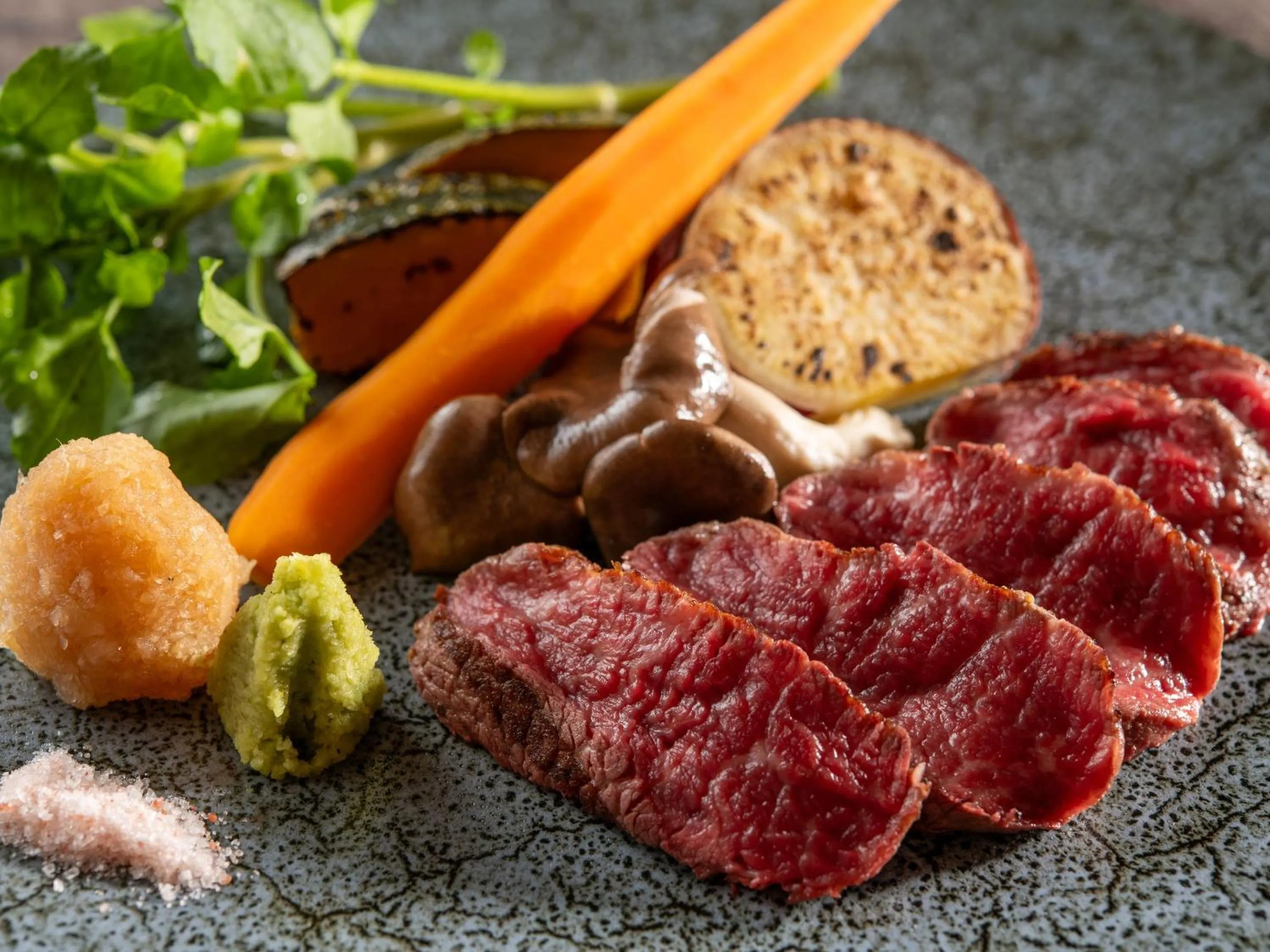 Dinner in KAMENOI HOTEL SHIOBARA Dog Friendly Hotel