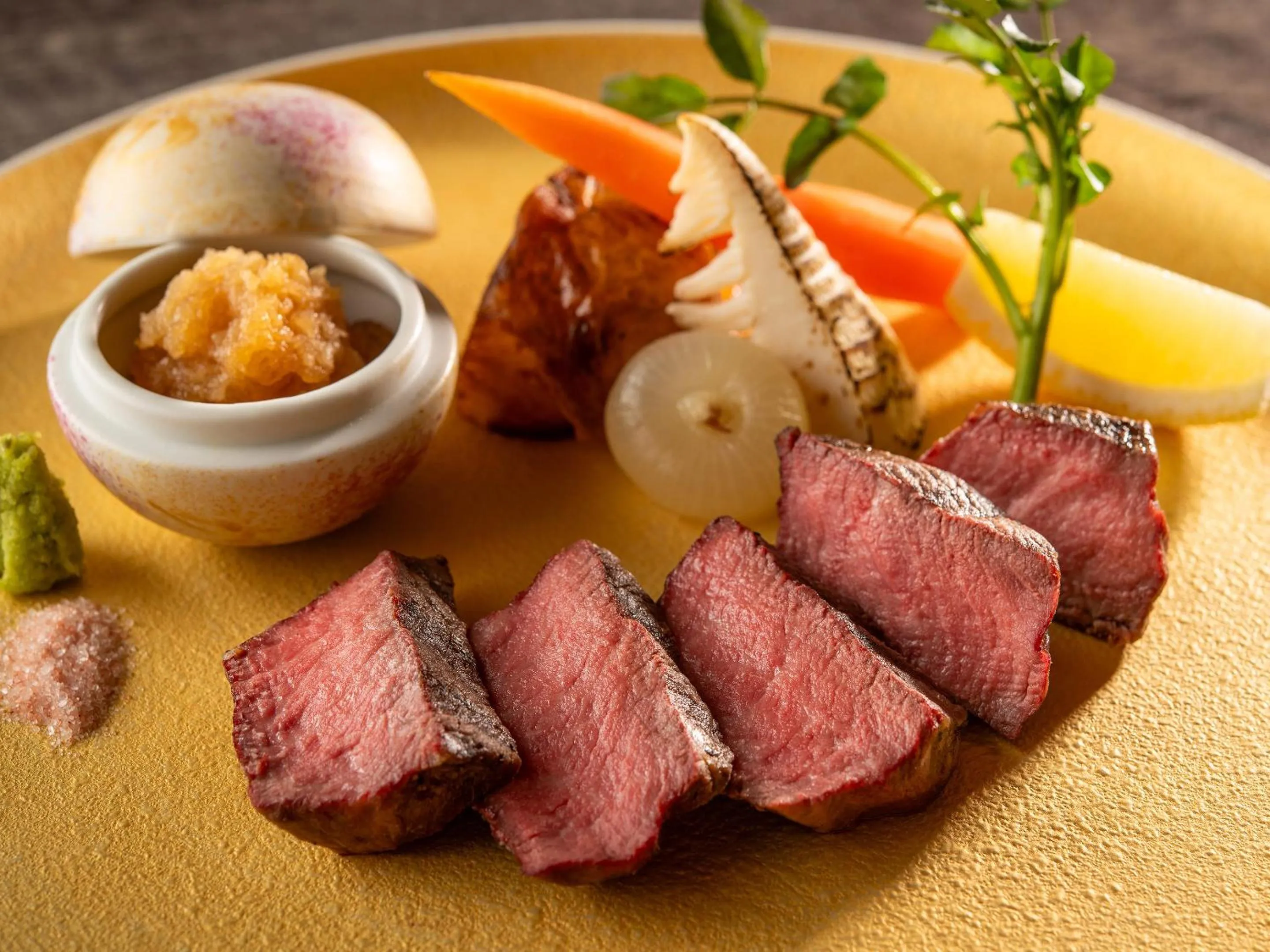 Dinner in KAMENOI HOTEL SHIOBARA Dog Friendly Hotel