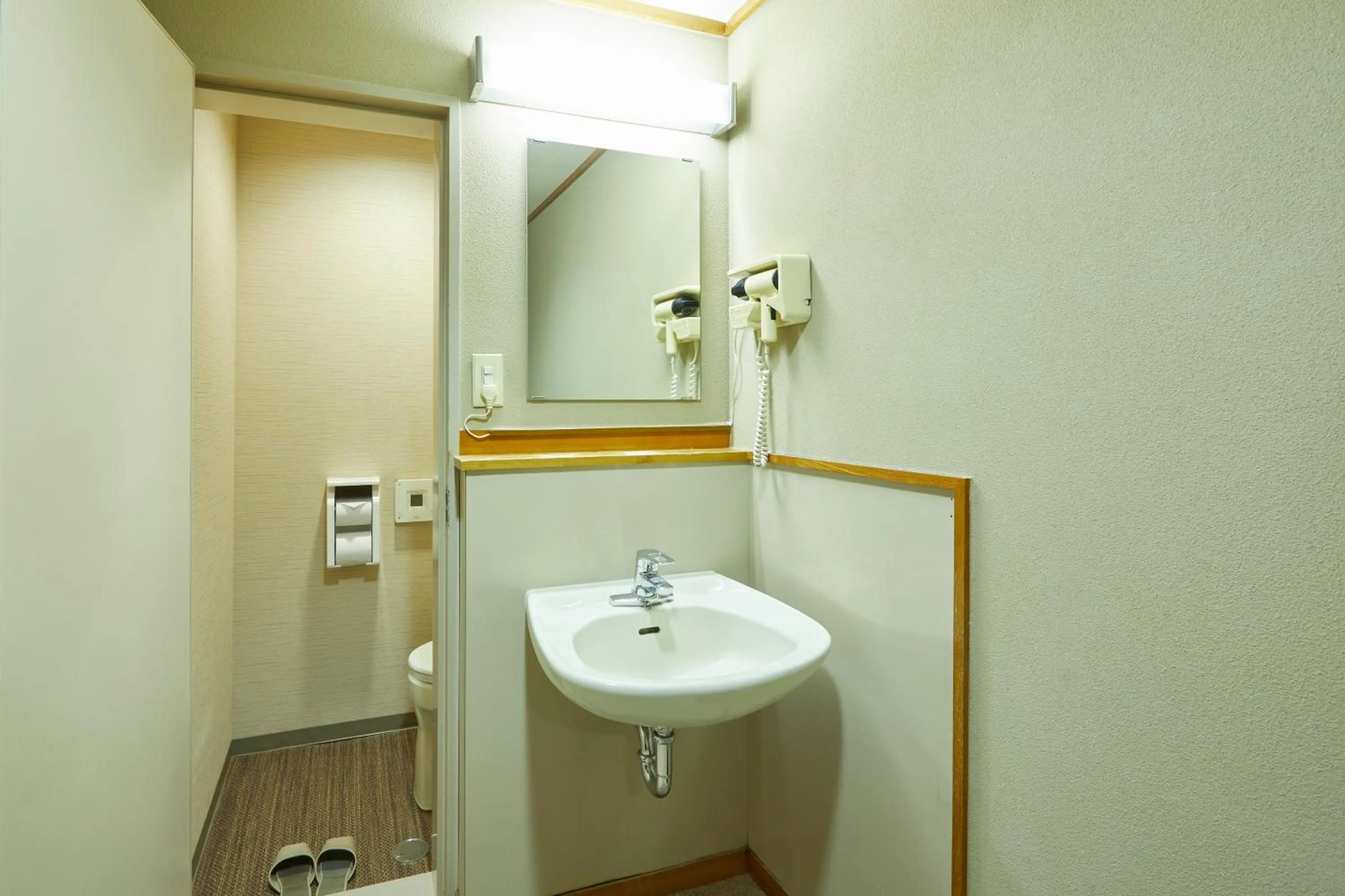 Toilet in KAMENOI HOTEL SHIOBARA Dog Friendly Hotel