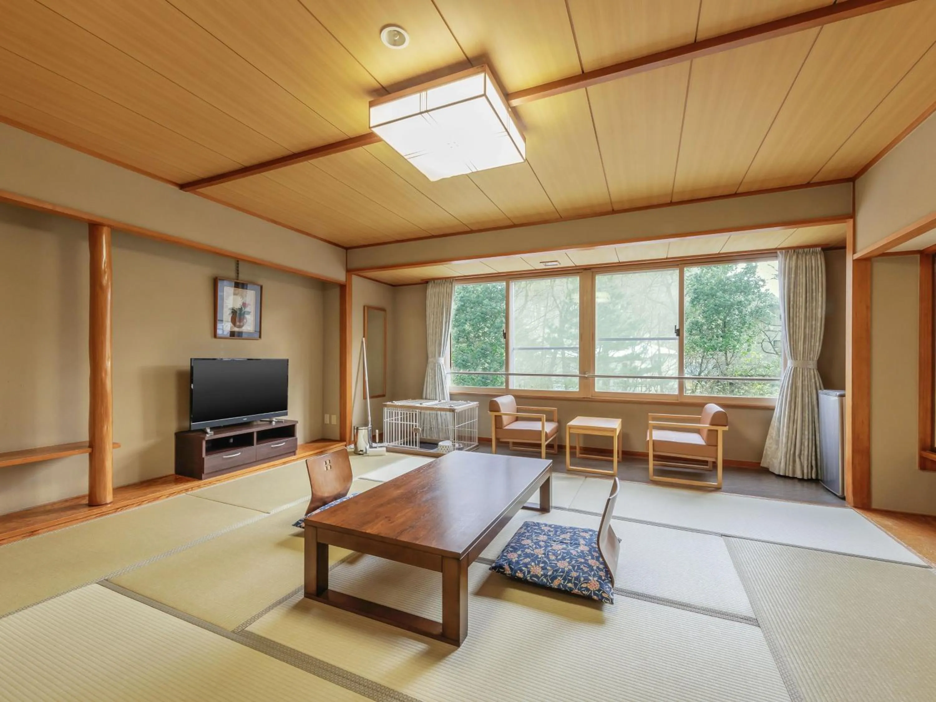 Photo of the whole room in KAMENOI HOTEL SHIOBARA Dog Friendly Hotel