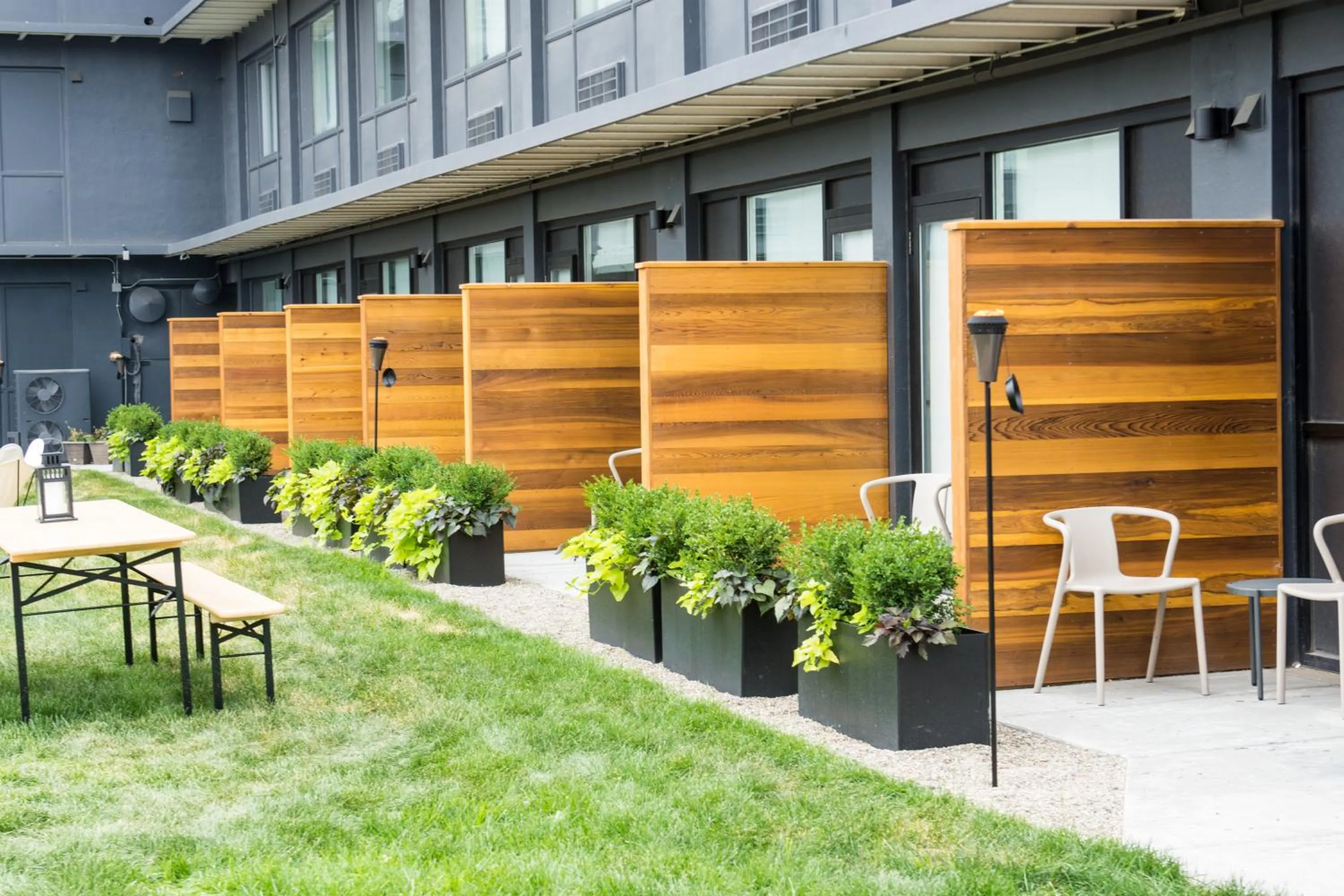 Property building in Trumbull and Porter - Detroit Downtown