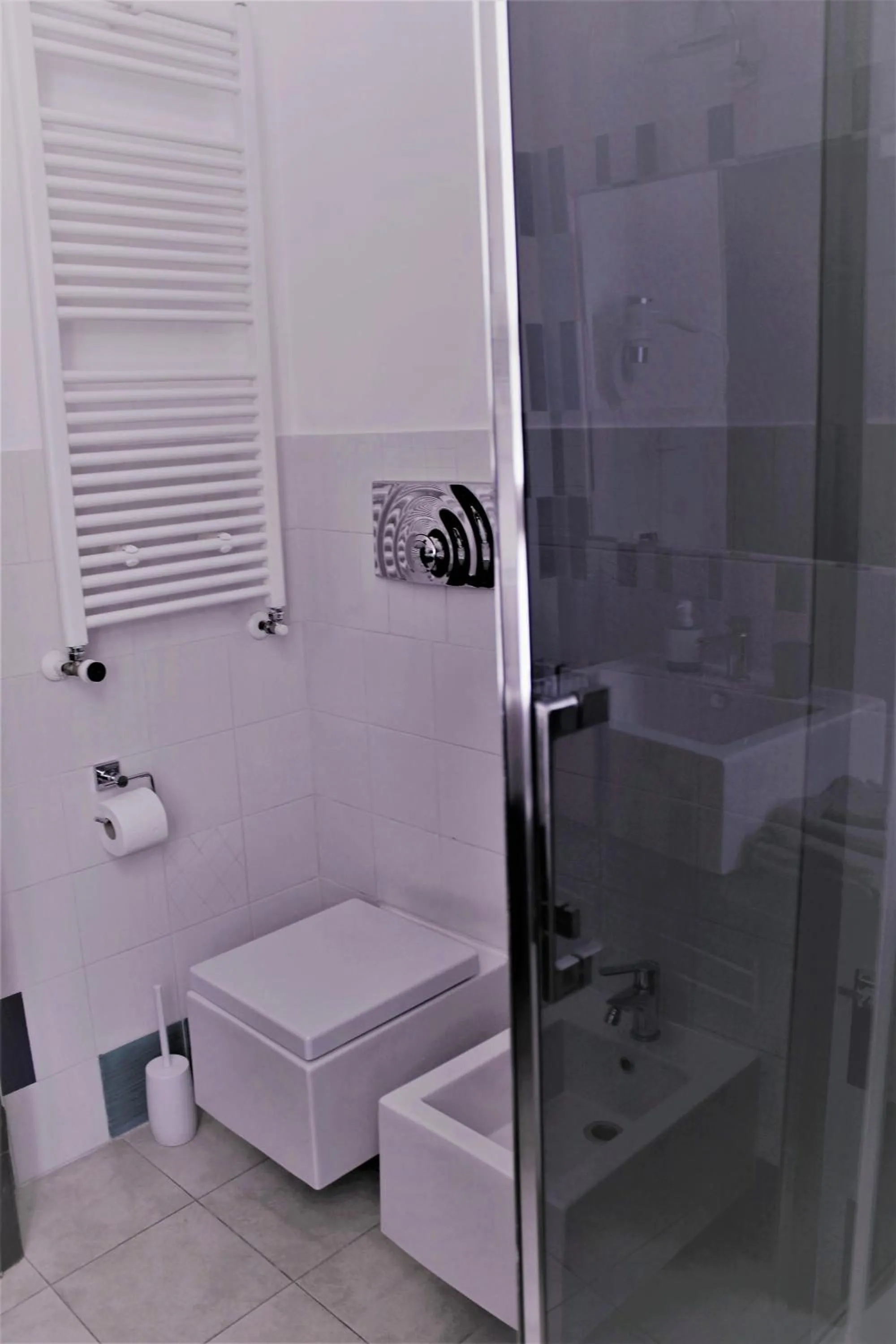 Bathroom in Di affreschi e volte