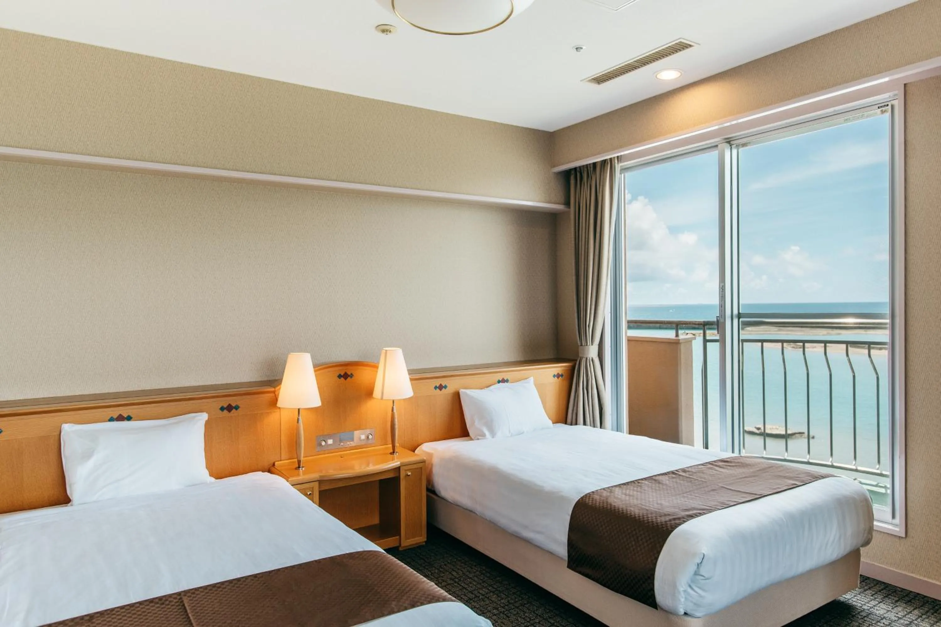 Bed in KAMENOI HOTEL Kii-Tanabe