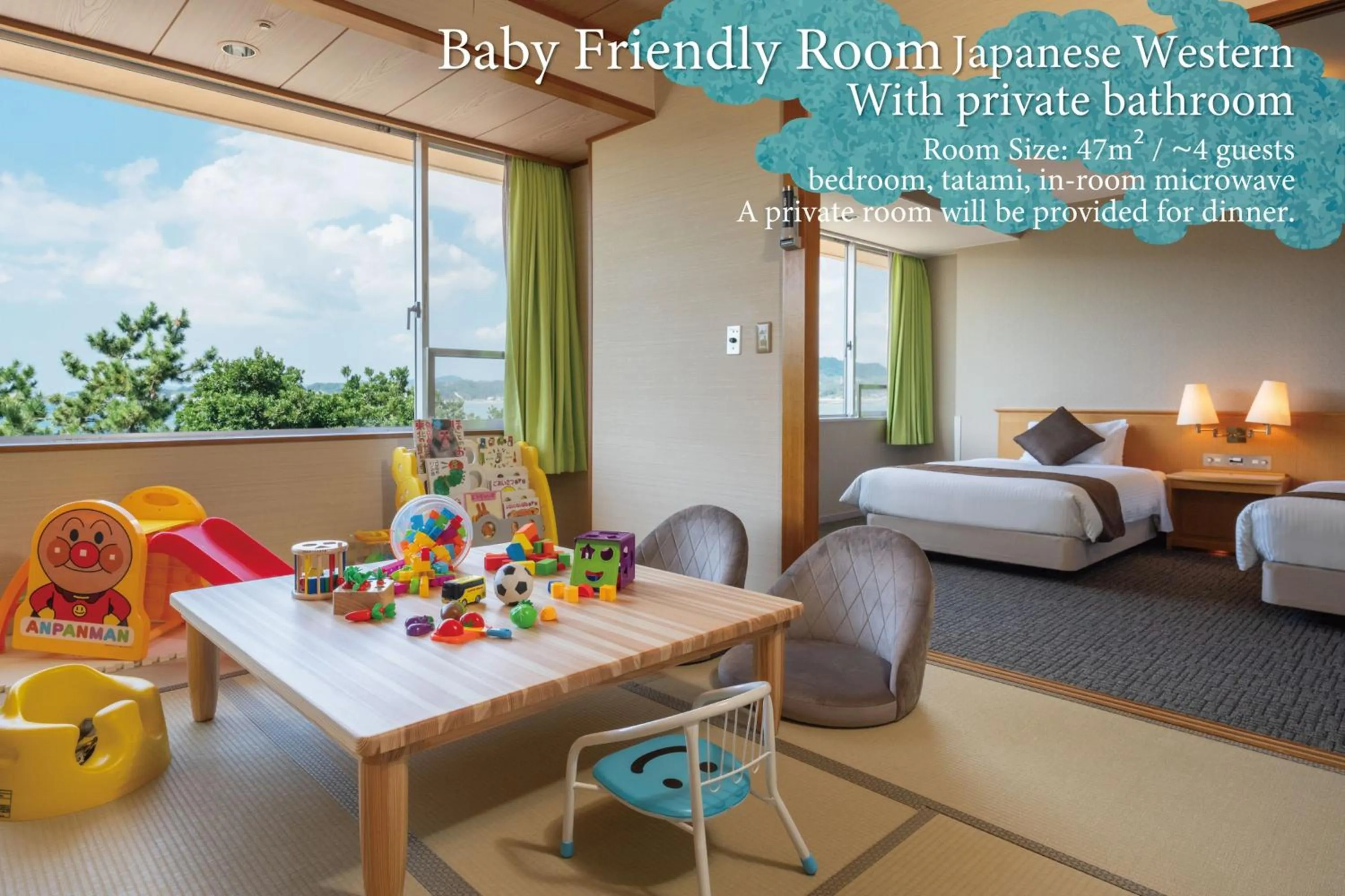 Photo of the whole room, Bed in KAMENOI HOTEL Kii-Tanabe