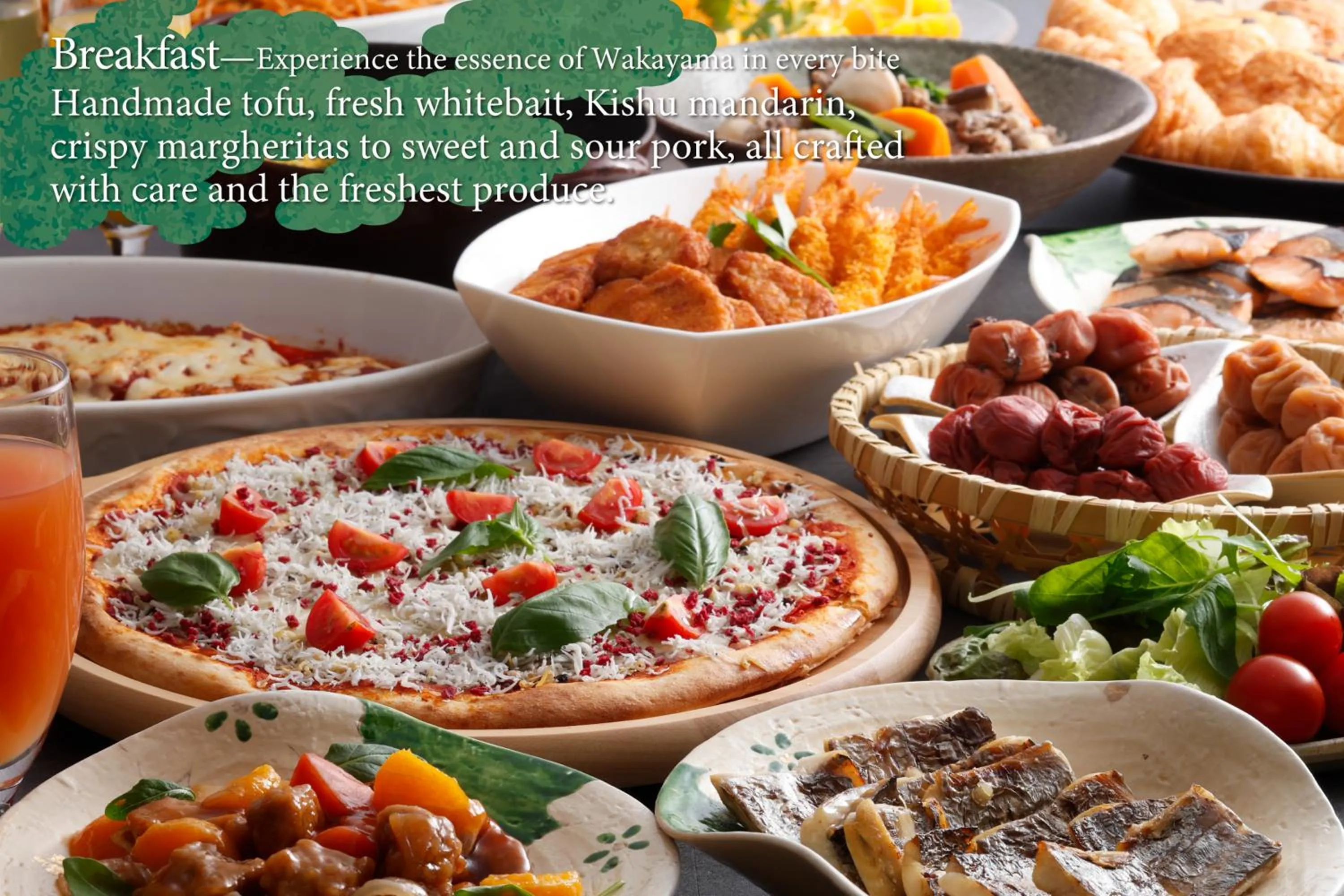 Food in KAMENOI HOTEL Kii-Tanabe