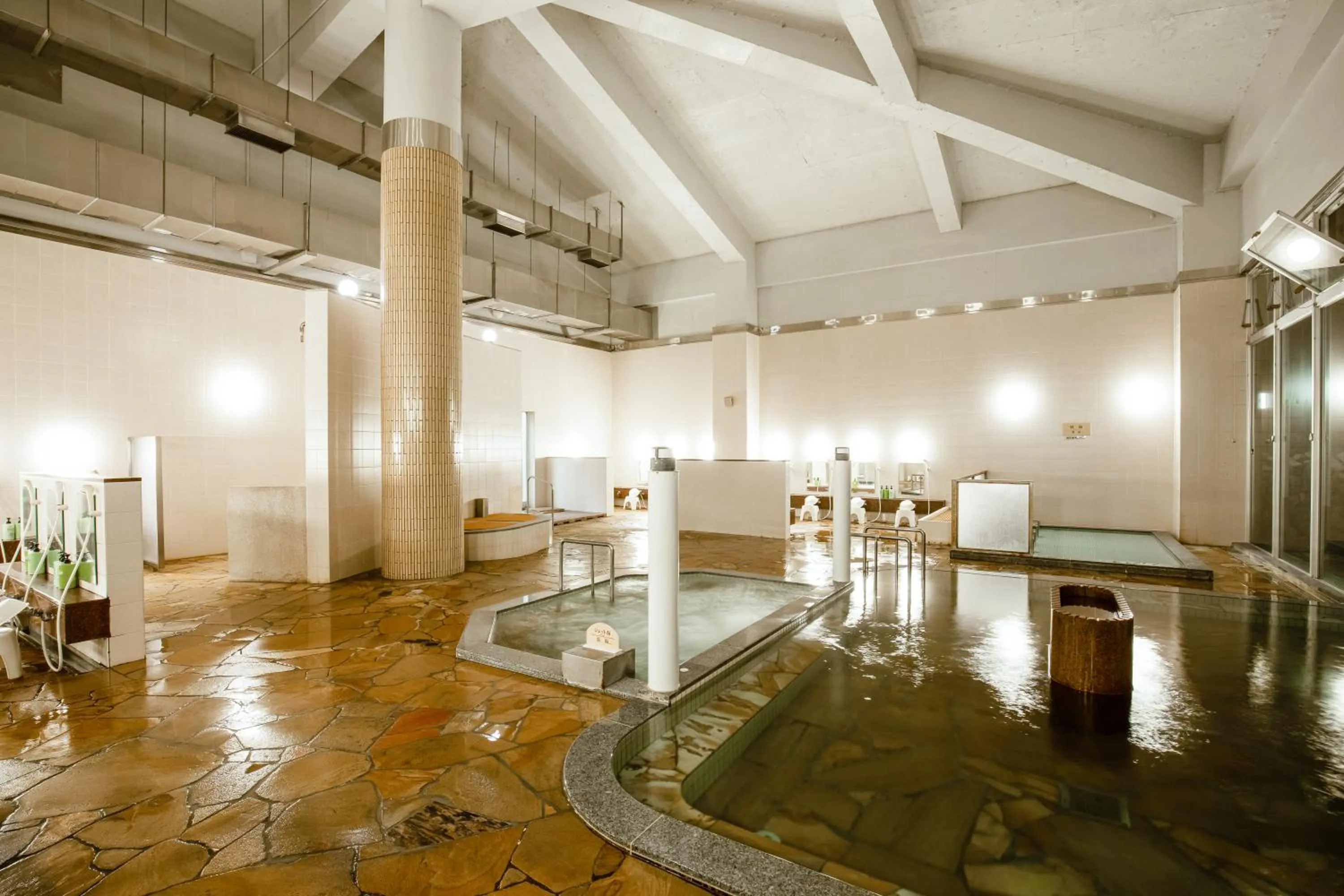 Public Bath in Kanpo no Yado Ino