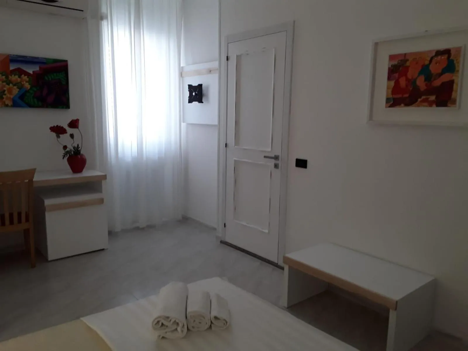 Bed in Porto Cesareo Hotel