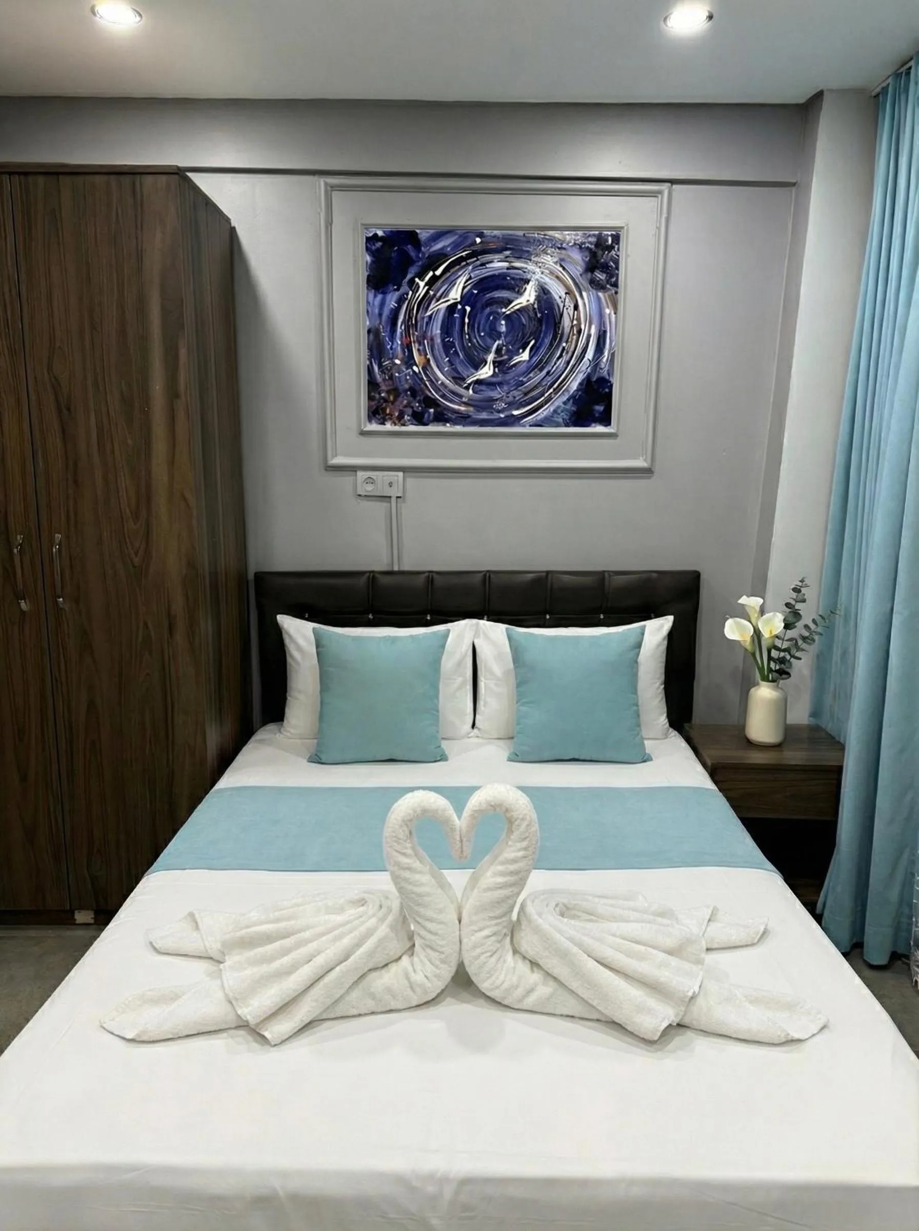 Bed in İstanbul Terrace Hotel