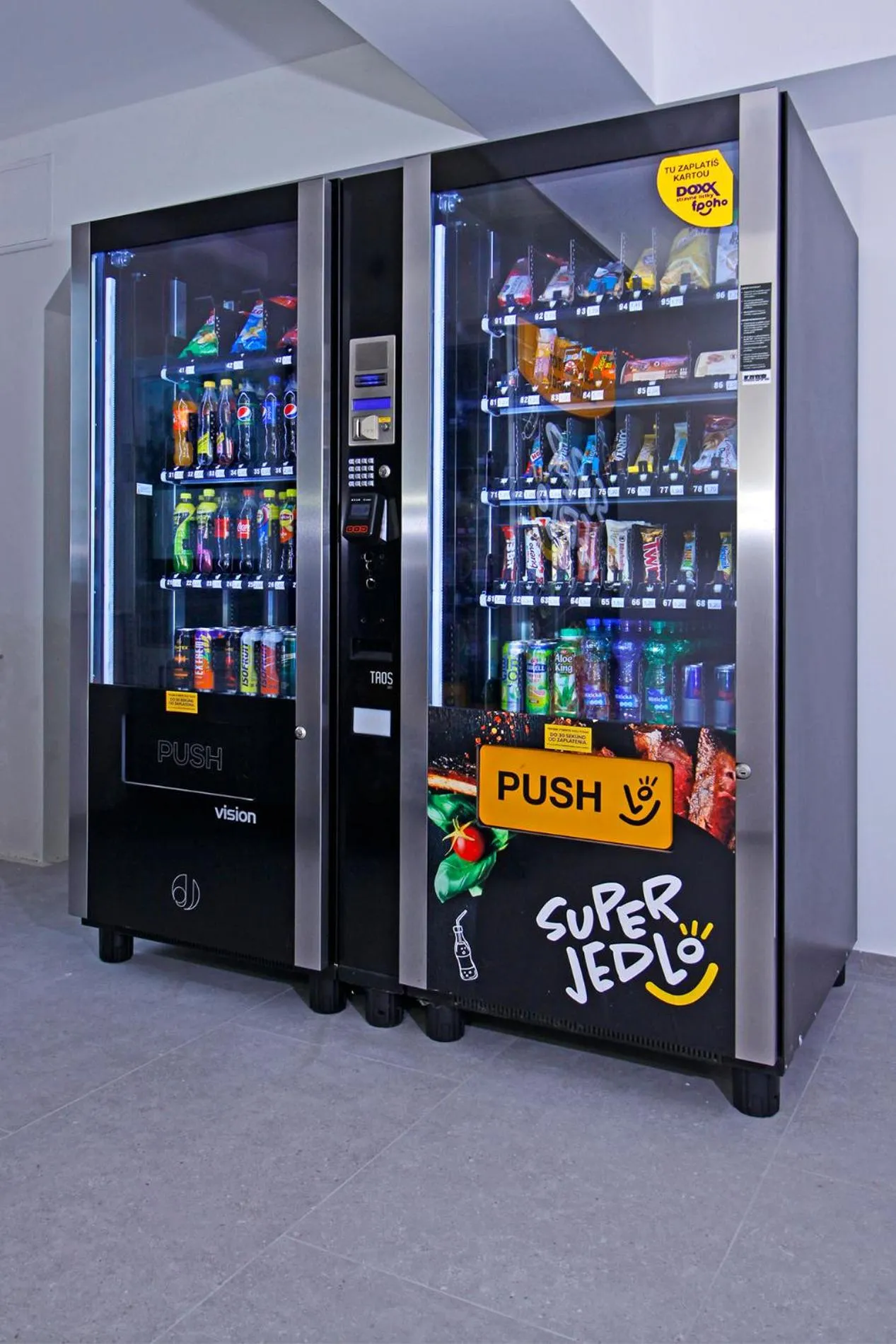 vending machine in Aviator Garni Hotel Bratislava