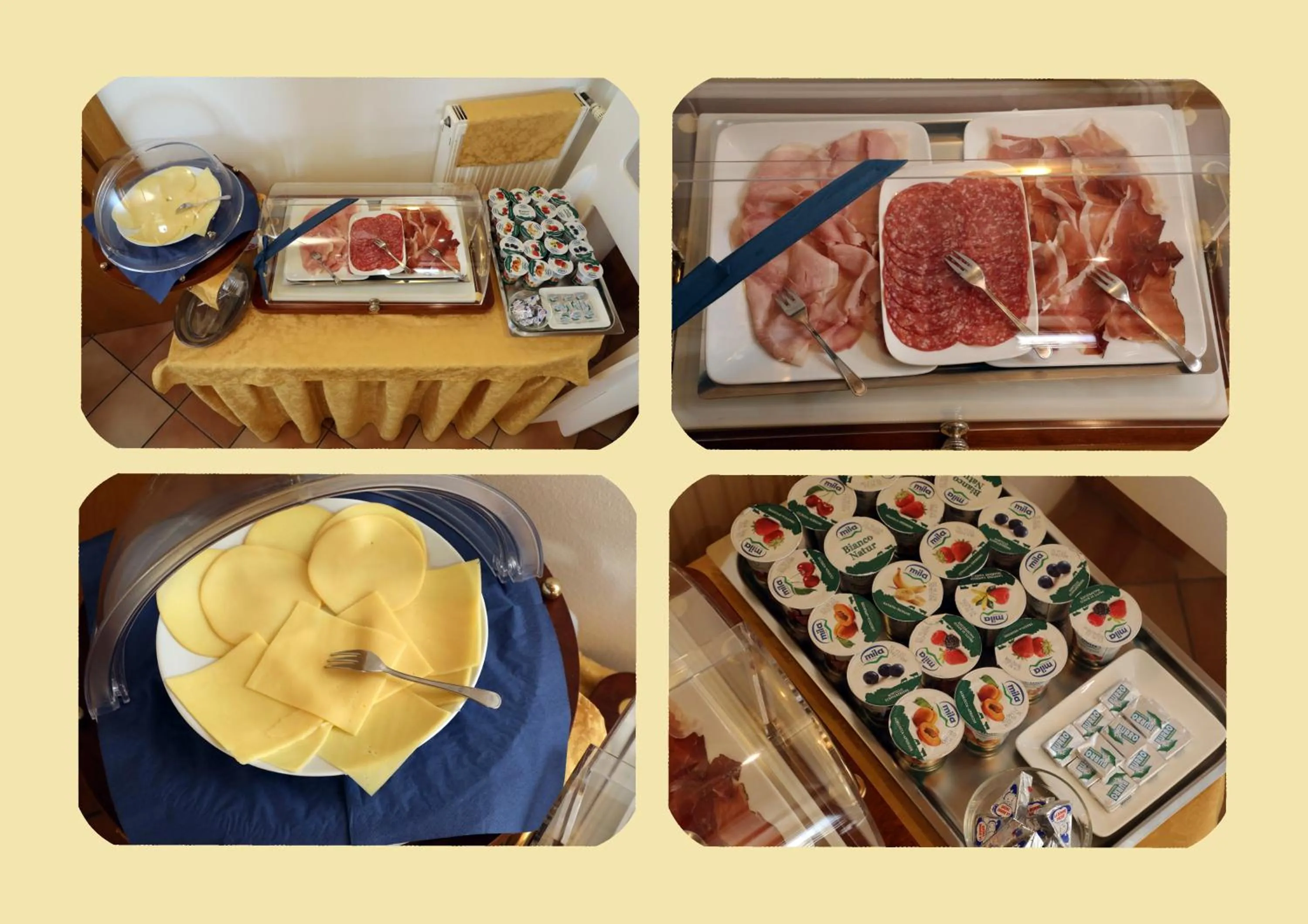 Buffet breakfast in Garni Manuela