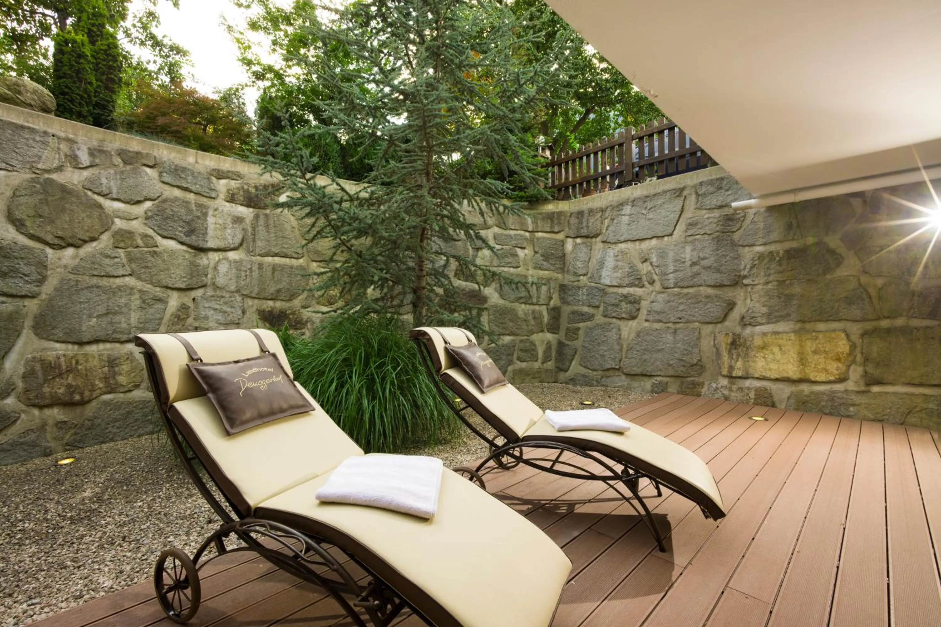 Patio in Landhotel Denggerhof