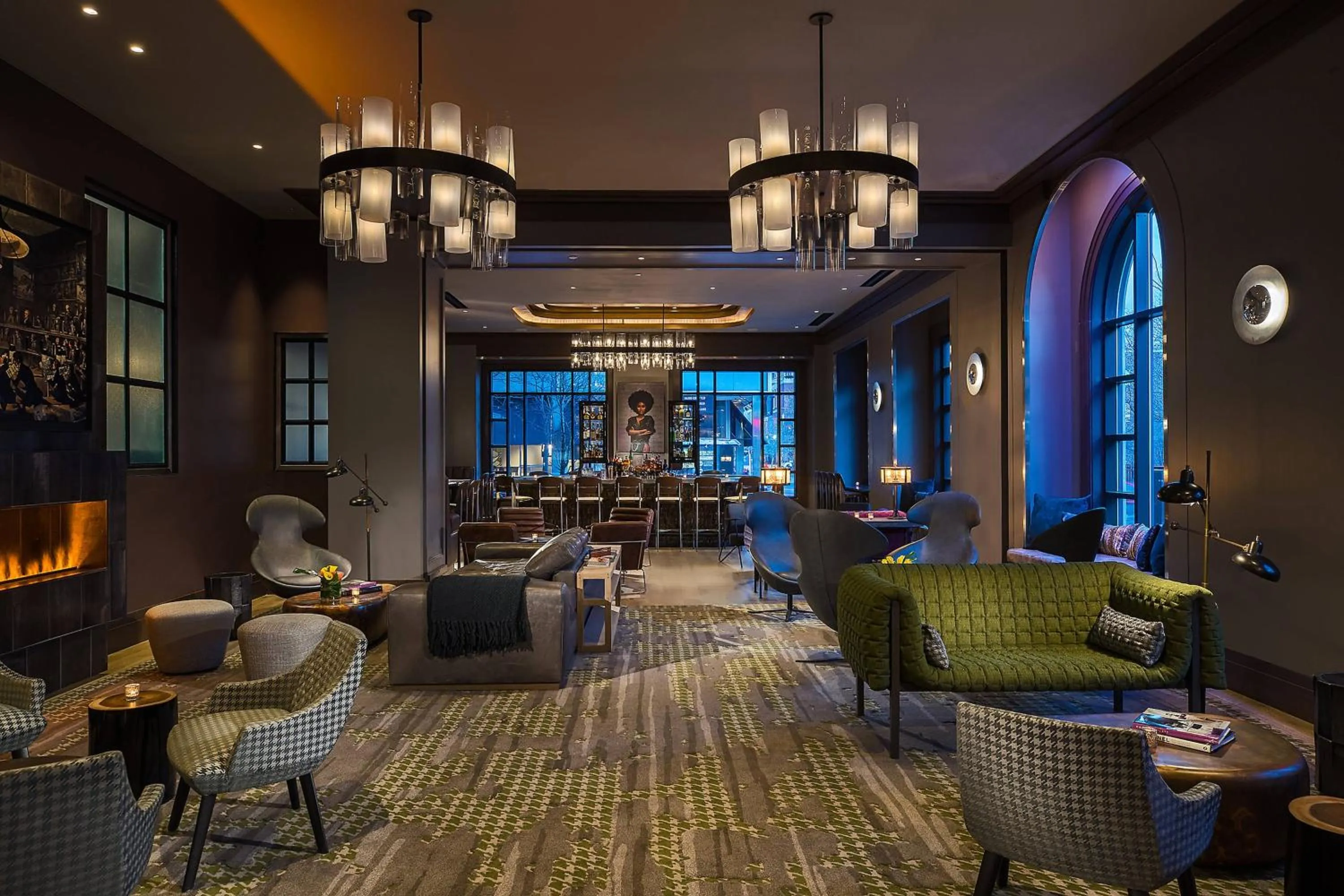 Lobby or reception in Renaissance Philadelphia Downtown Hotel