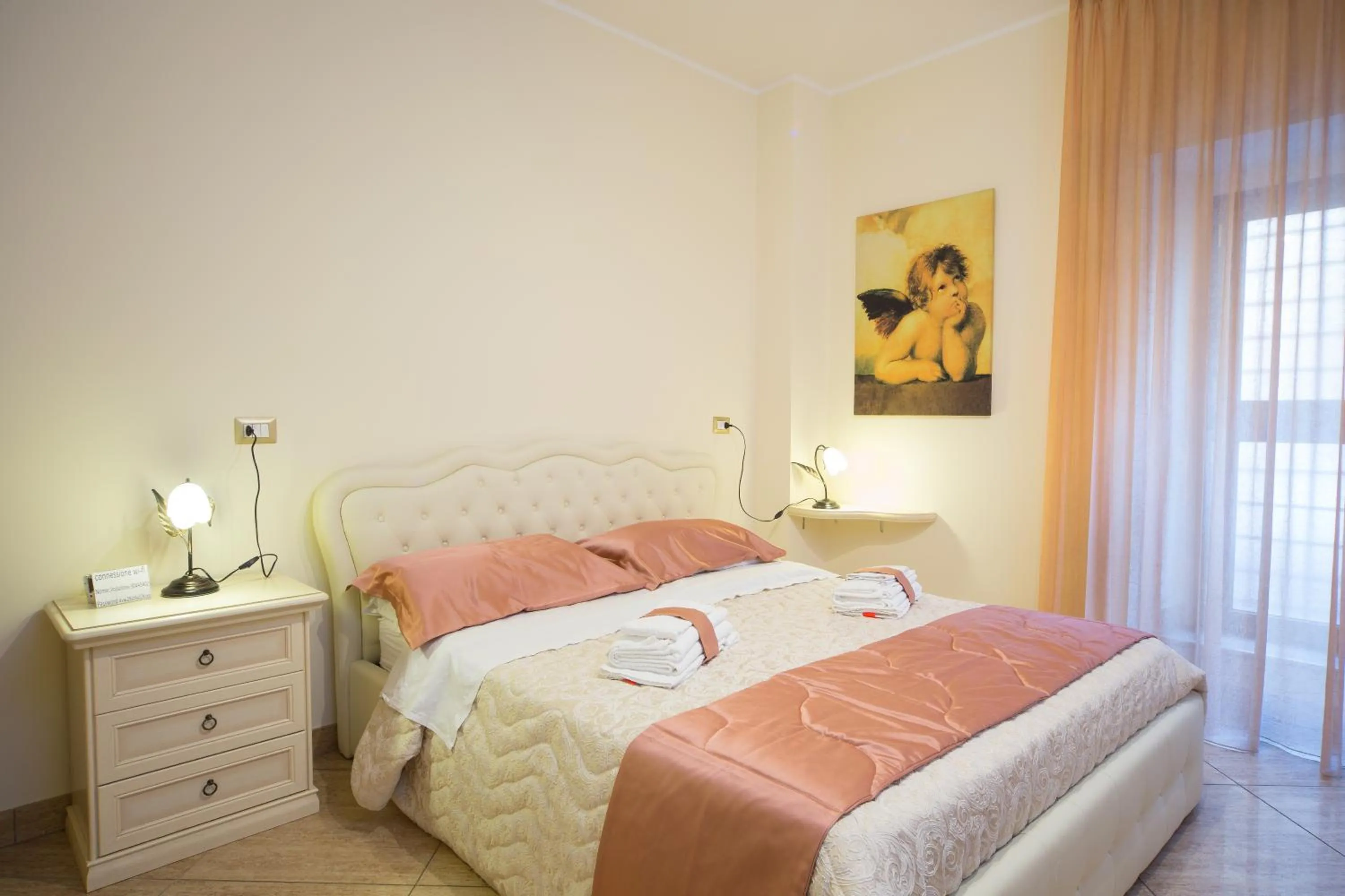 Bed in B&B Casa Cavour