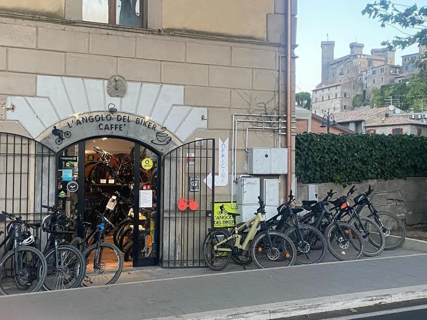 Cycling in Agriturismo Buonasera