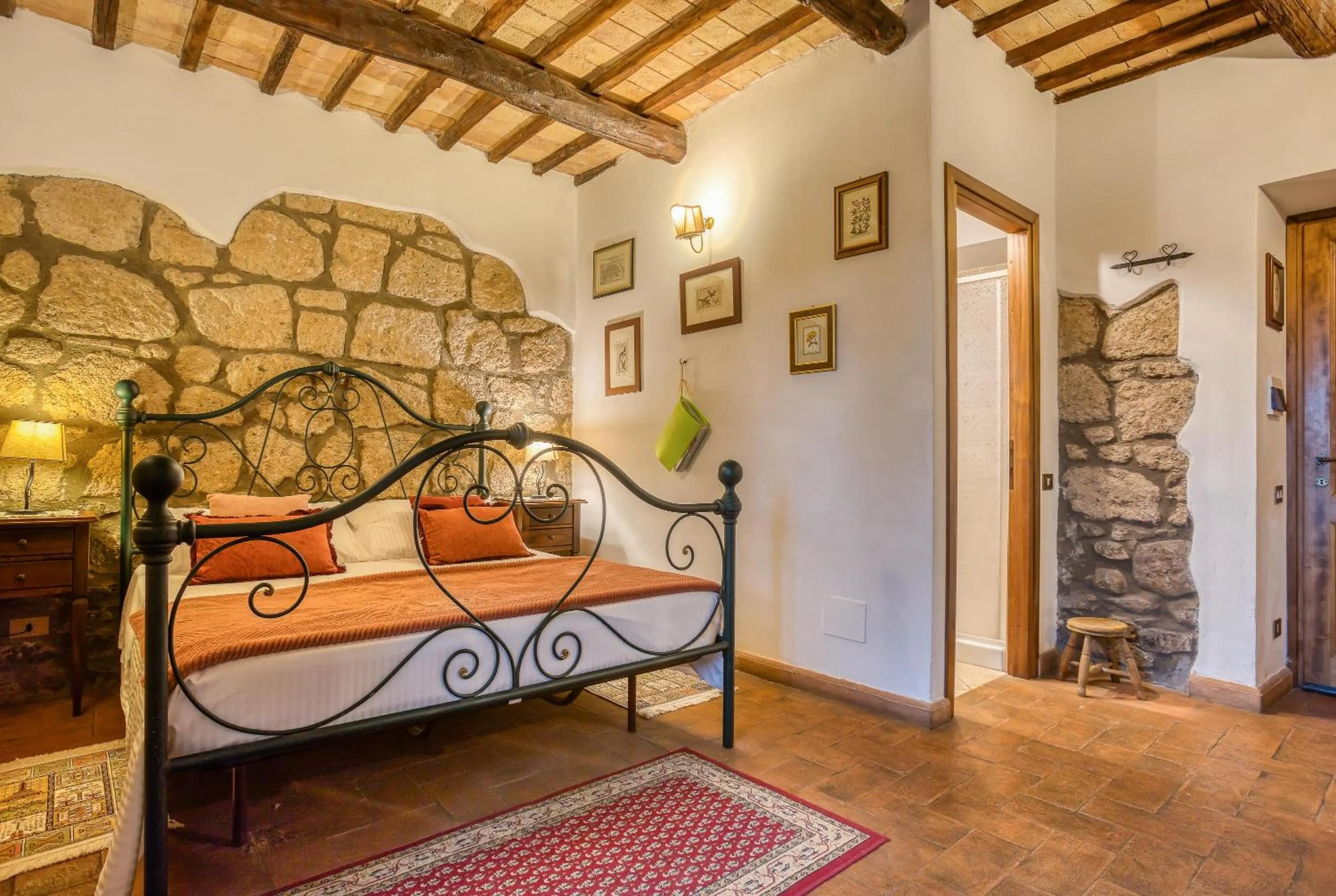 Bedroom, Bed in Agriturismo Buonasera
