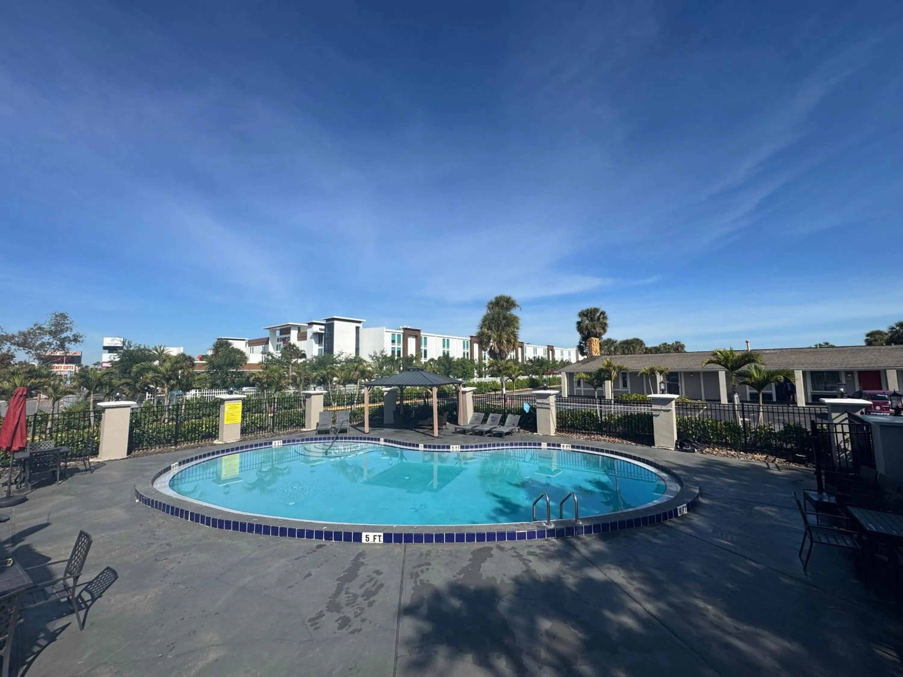 Swimming pool in Super 8 by Wyndham Kissimmee-Orlando