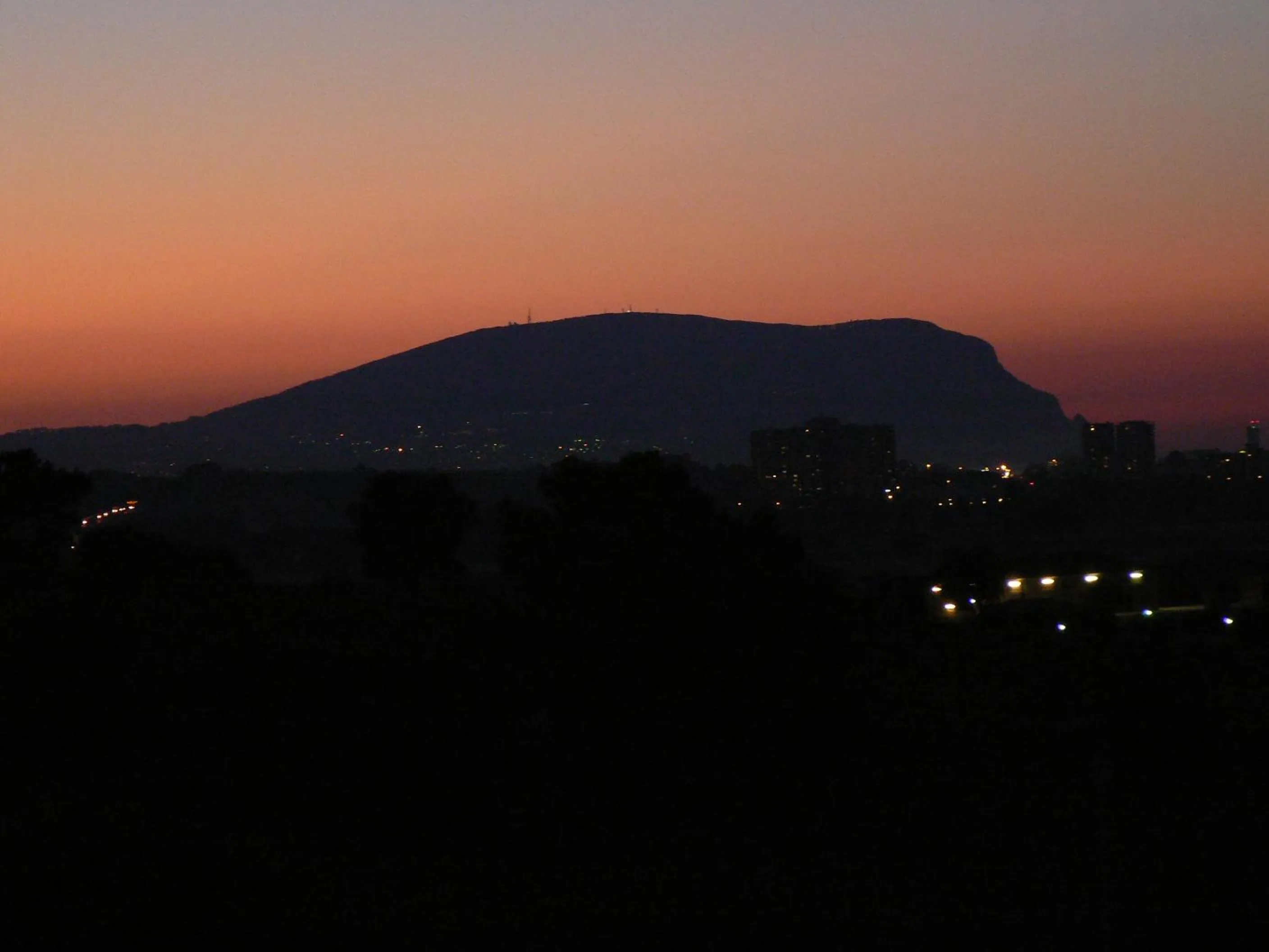 Landmark view in Antigua B&B