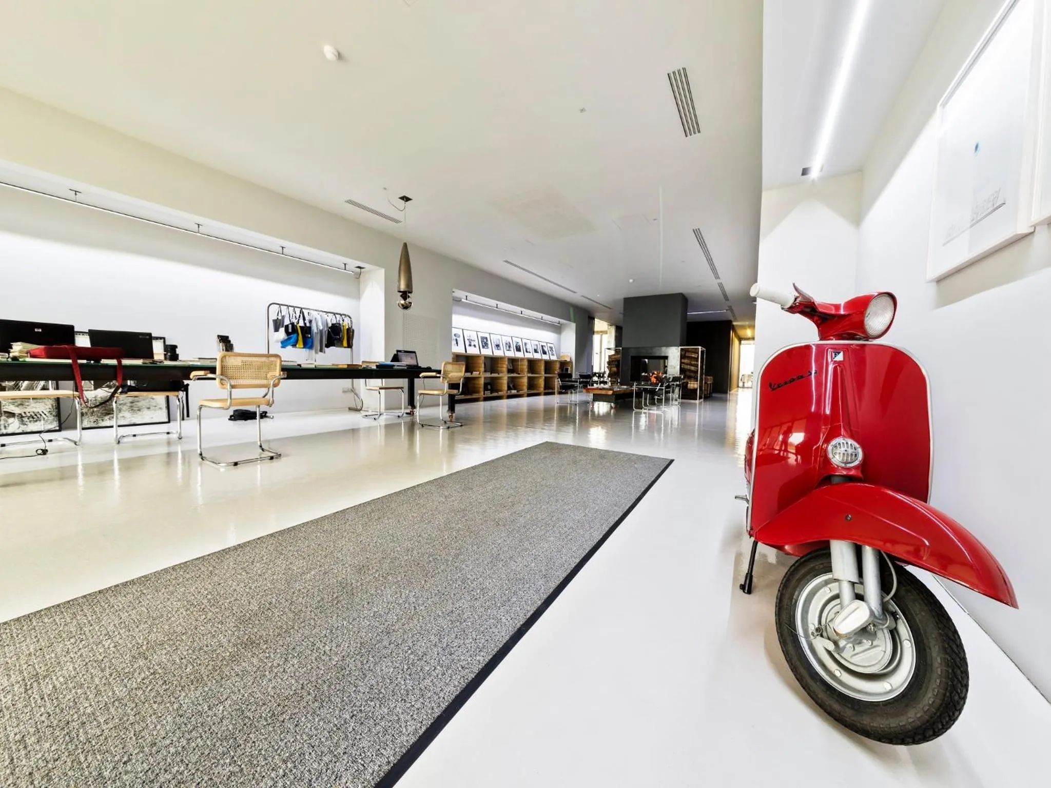 Library in Antonello Colonna Resort & Spa