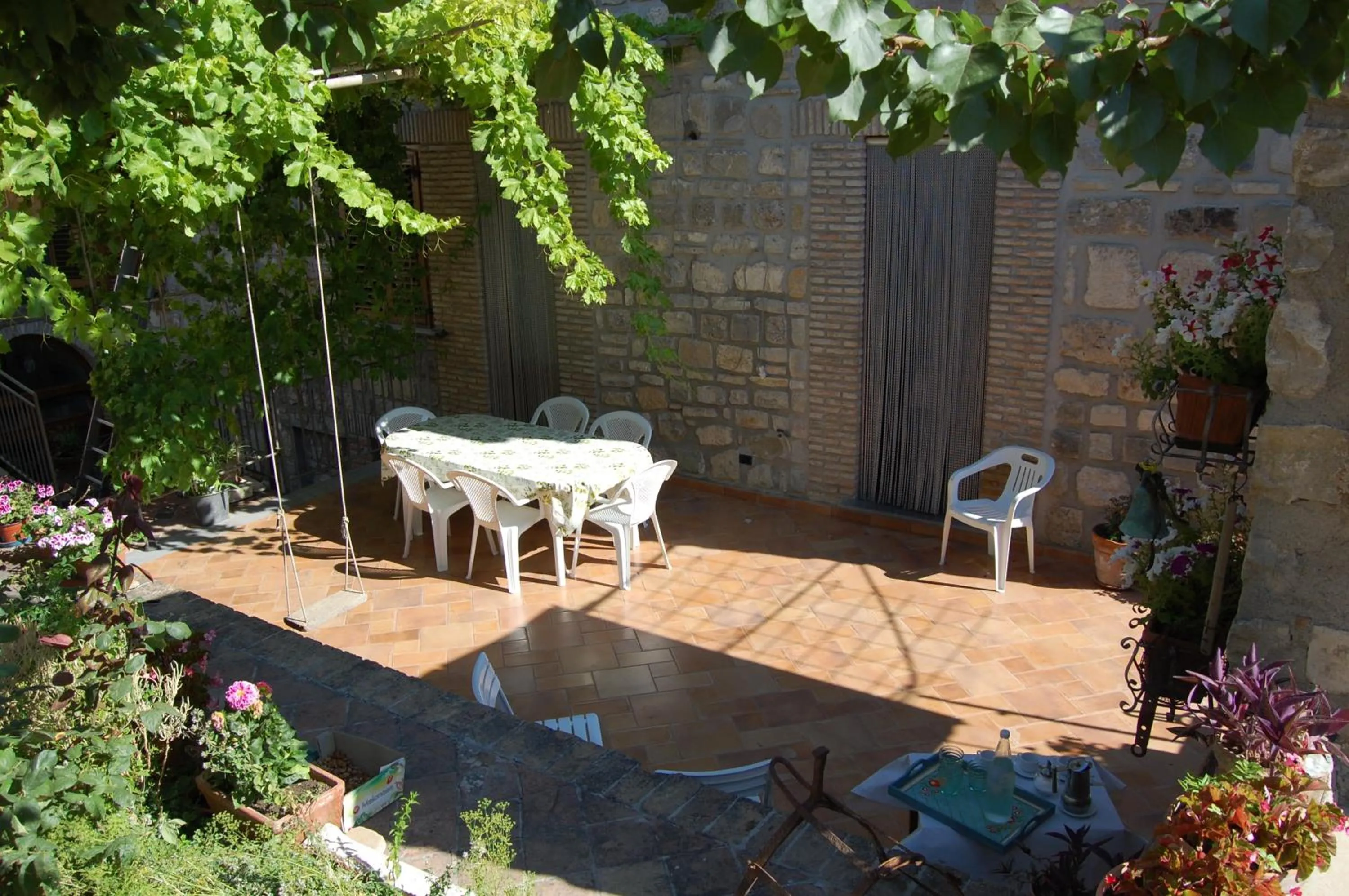 Garden in B&B Sciabakè