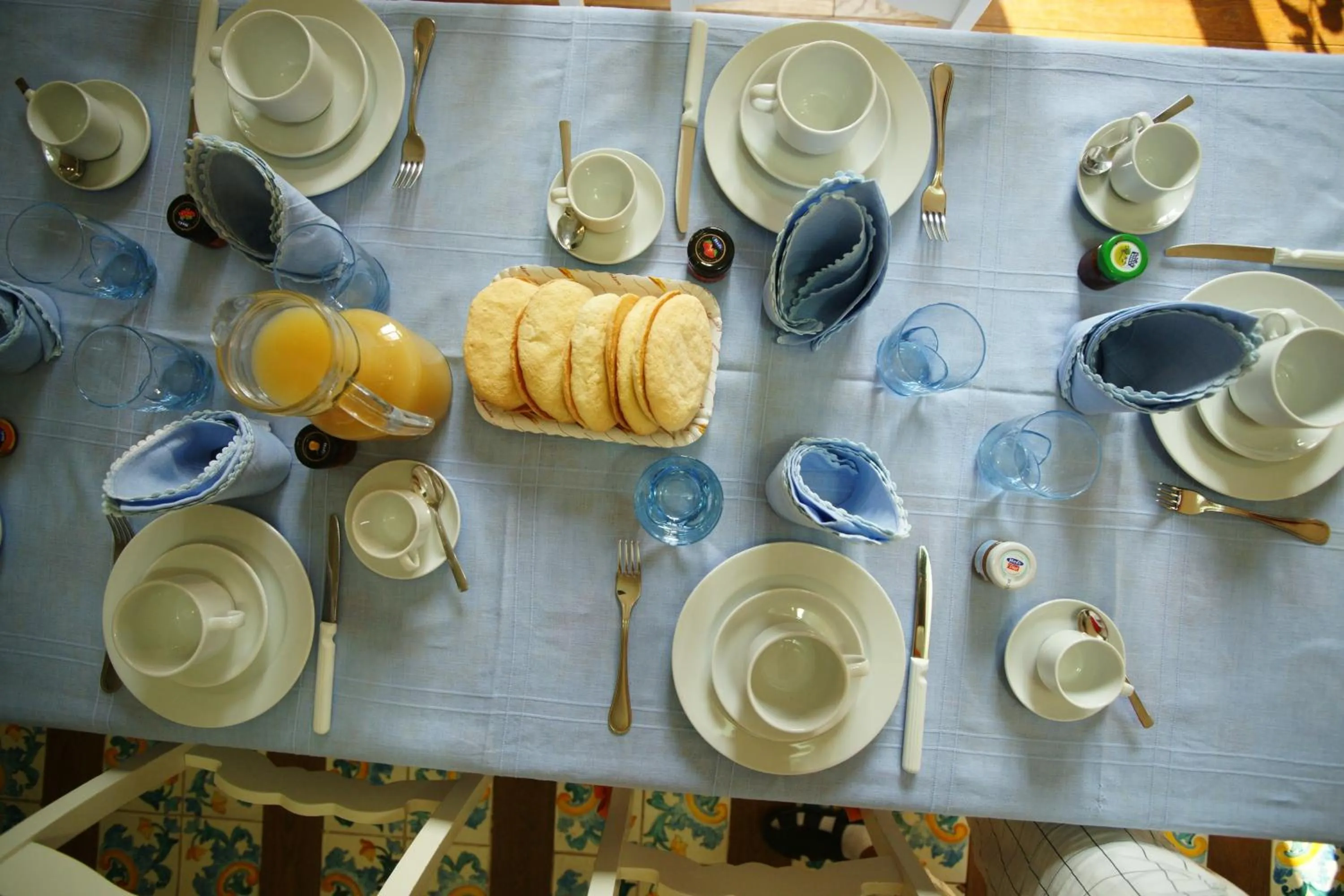 Italian breakfast in B&B Sciabakè