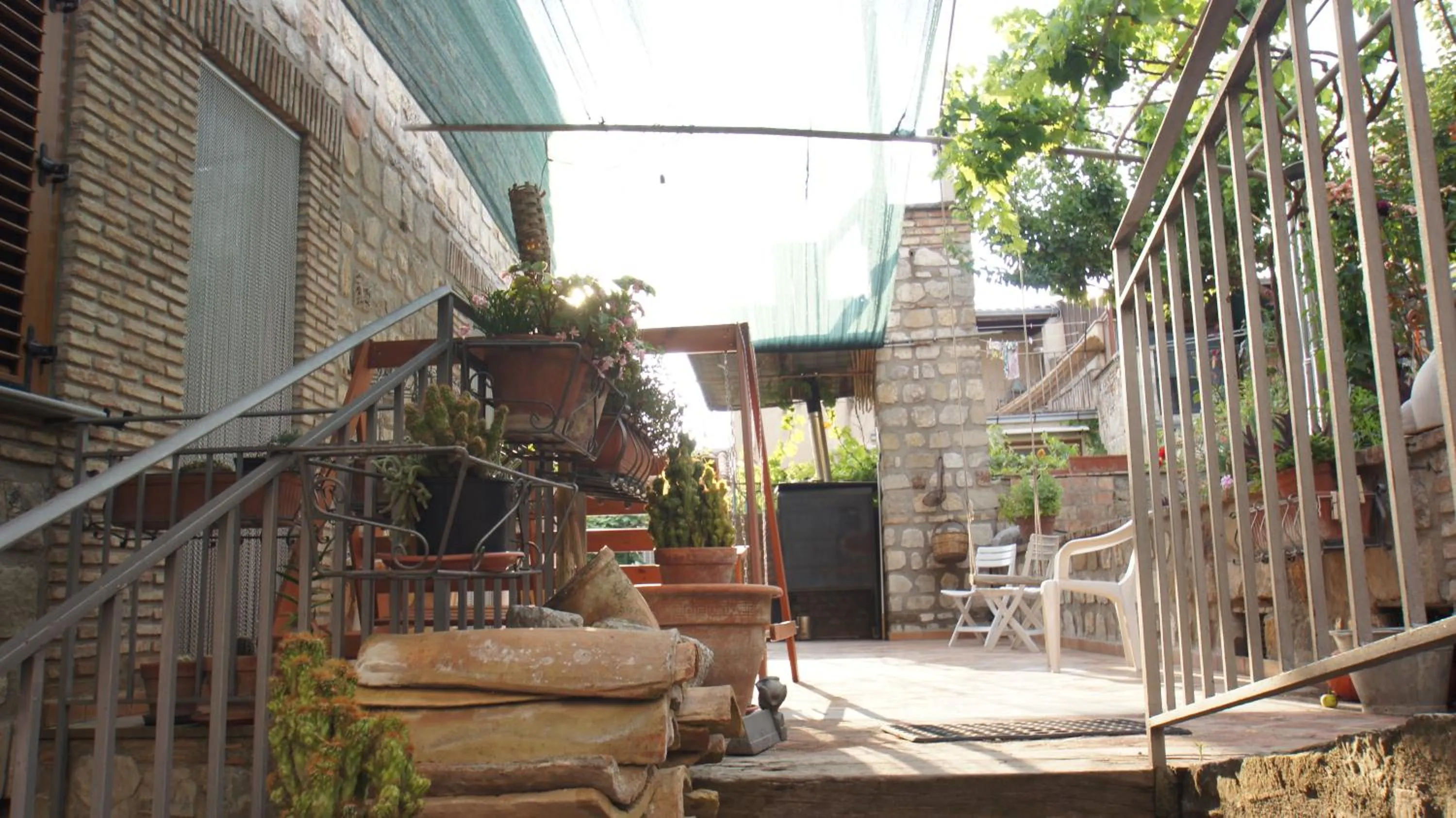 Garden in B&B Sciabakè