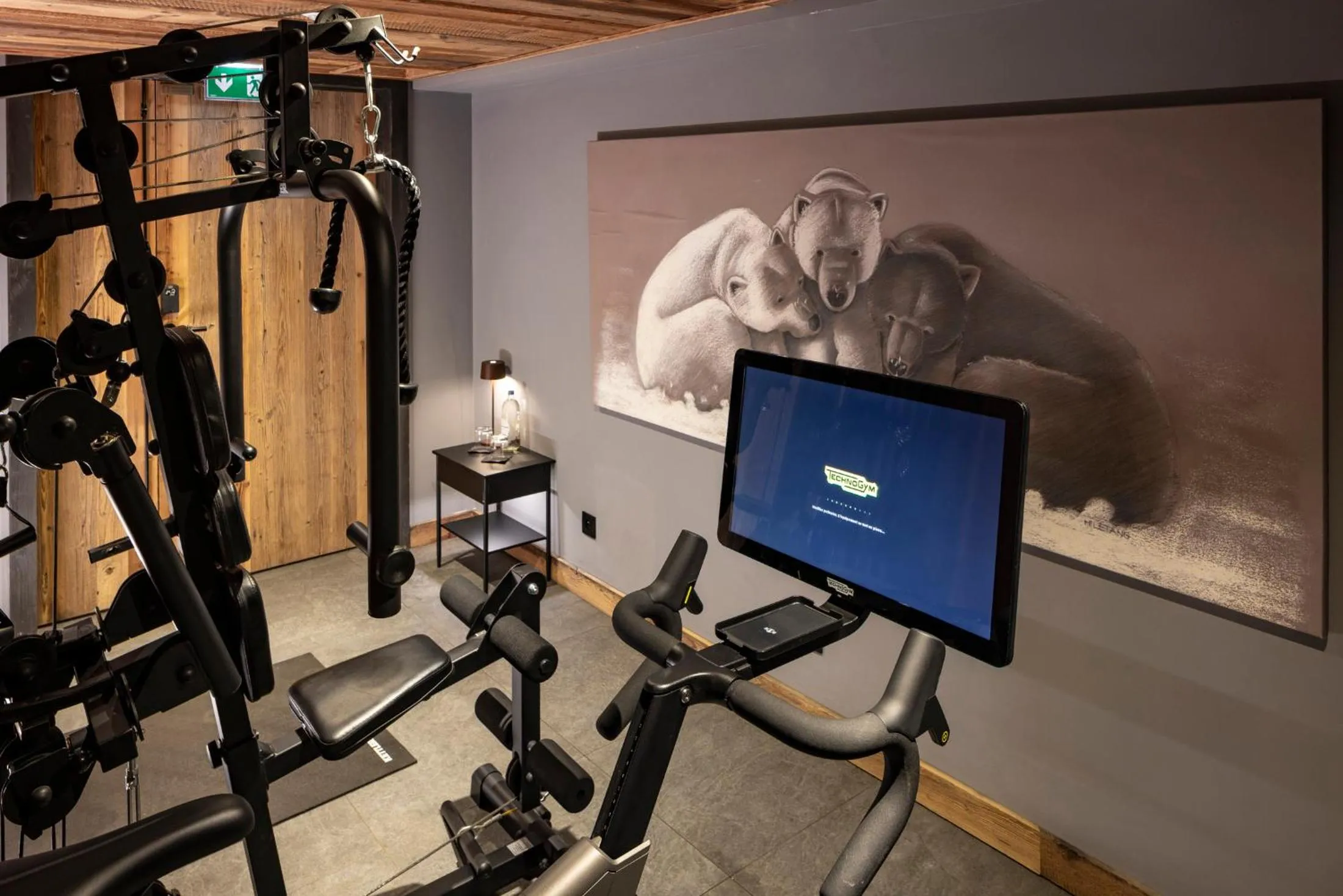 Fitness centre/facilities in Hotel MONT-BLANC VAL D'ISERE