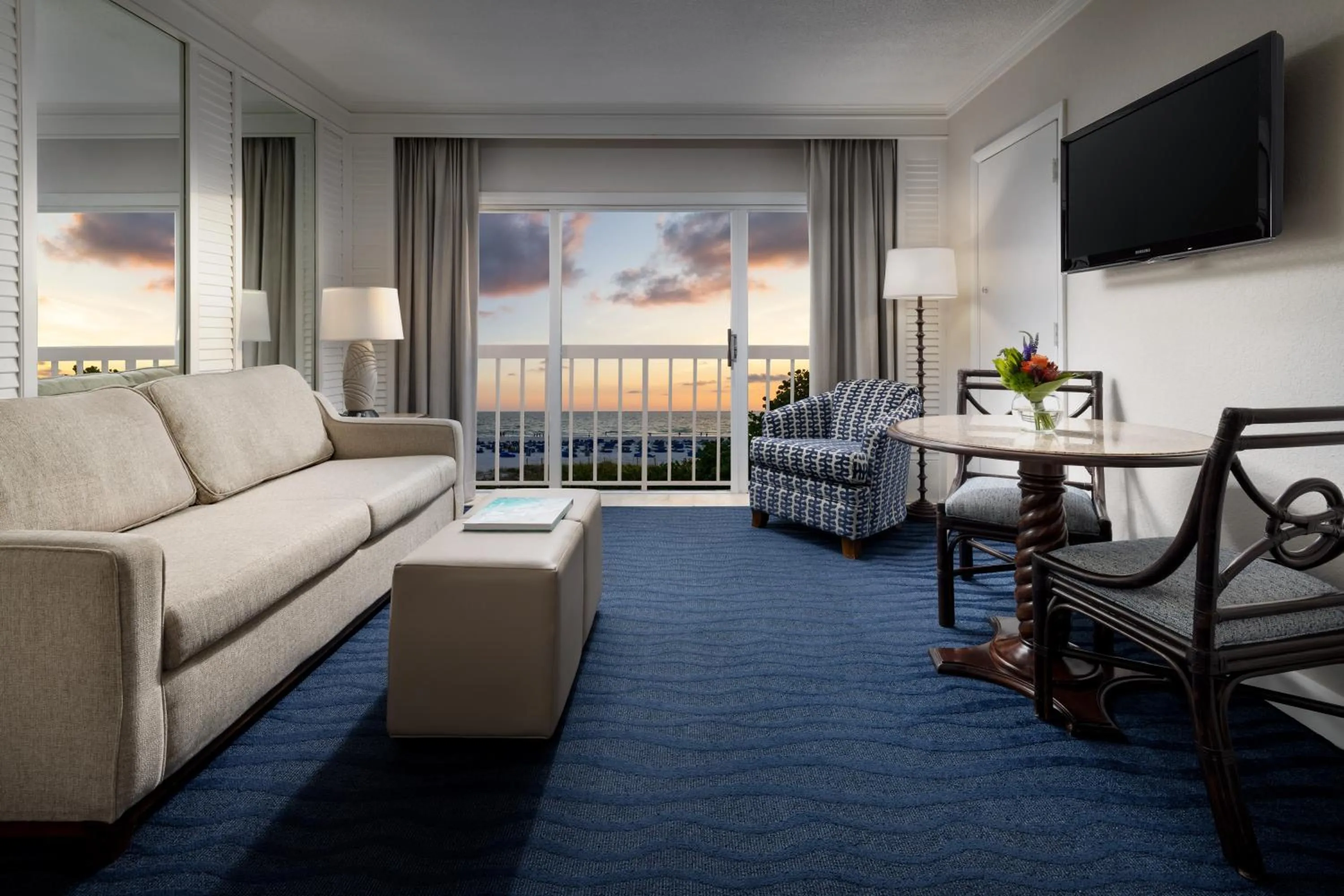 Living room in Island Grand at TradeWinds