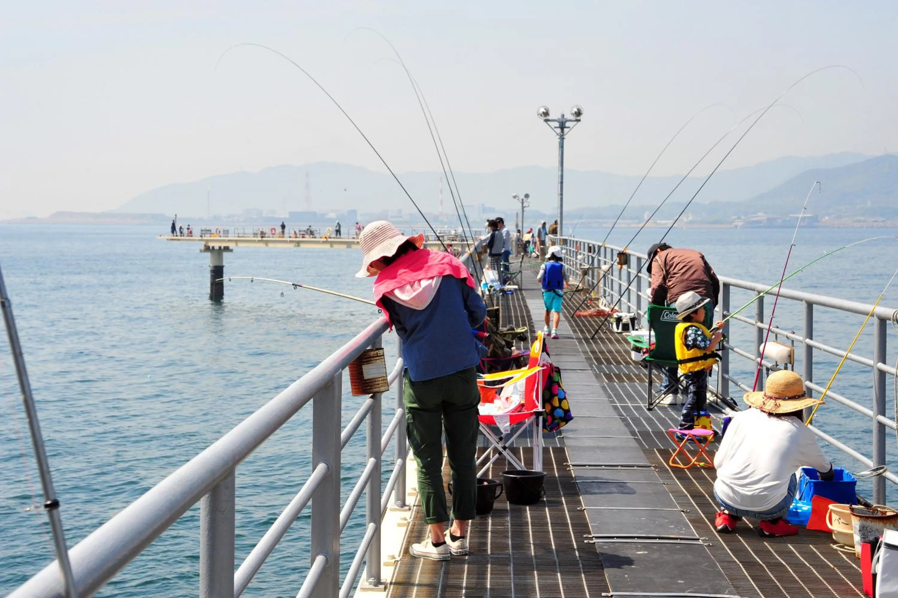 Fishing in KAMENOI HOTEL Setouchi Hikari