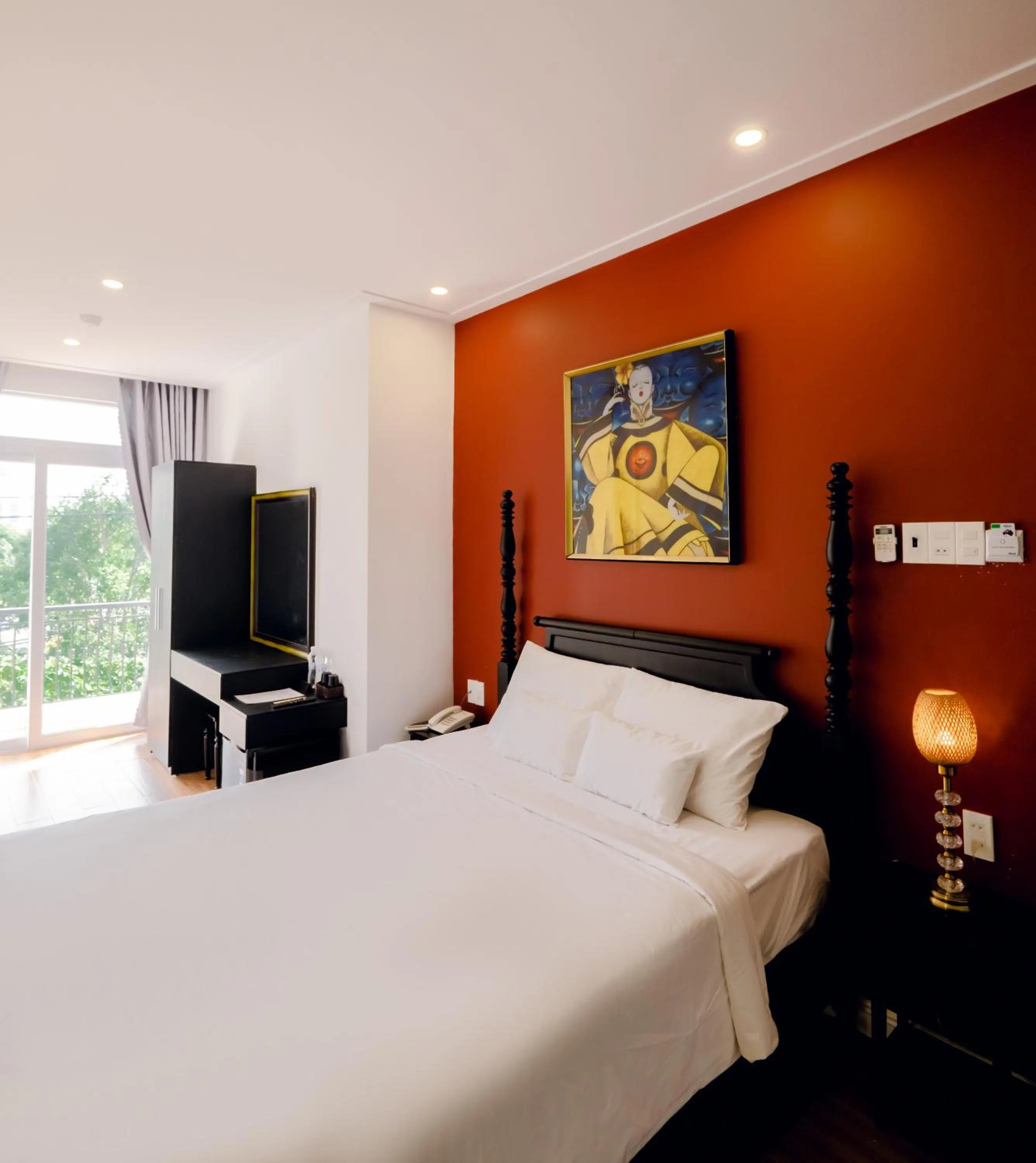 Bedroom, Bed in The Fancy House