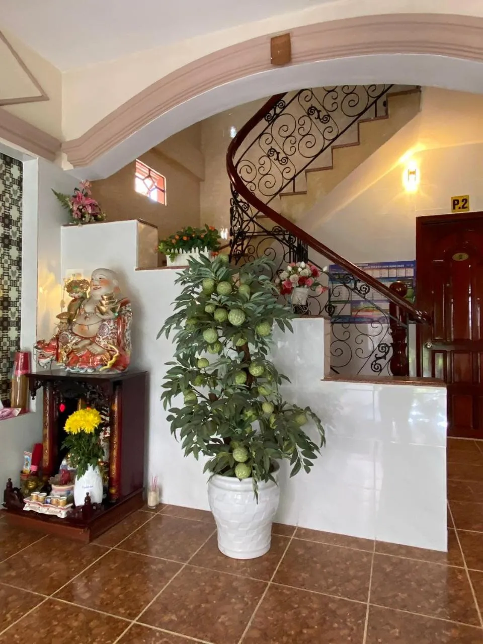 Communal lounge/ TV room in Thai Dat Hotel