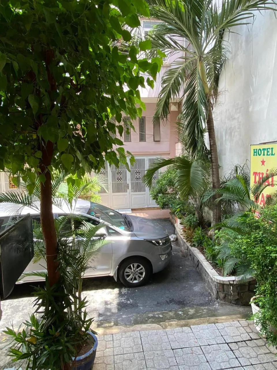 Natural landscape in Thai Dat Hotel