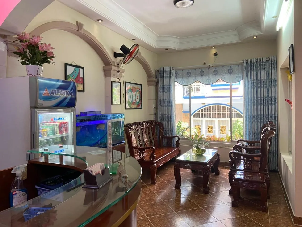 Lobby or reception in Thai Dat Hotel