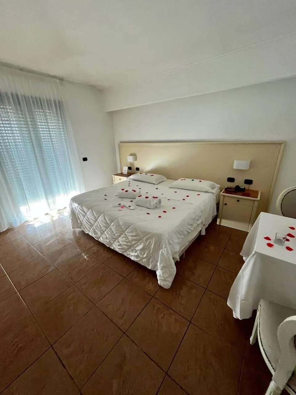 Bed in Hotel Giulia Ocean Club