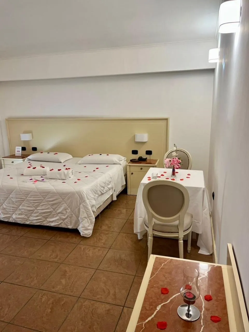 Bed in Hotel Giulia Ocean Club