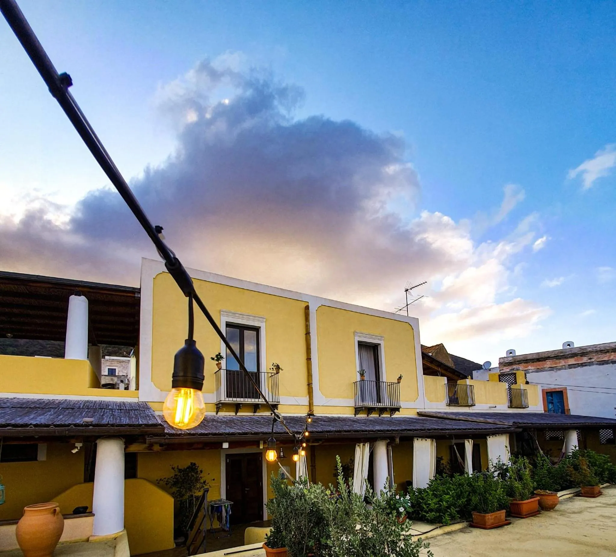 Property building in Hotel Arcangelo - Salina