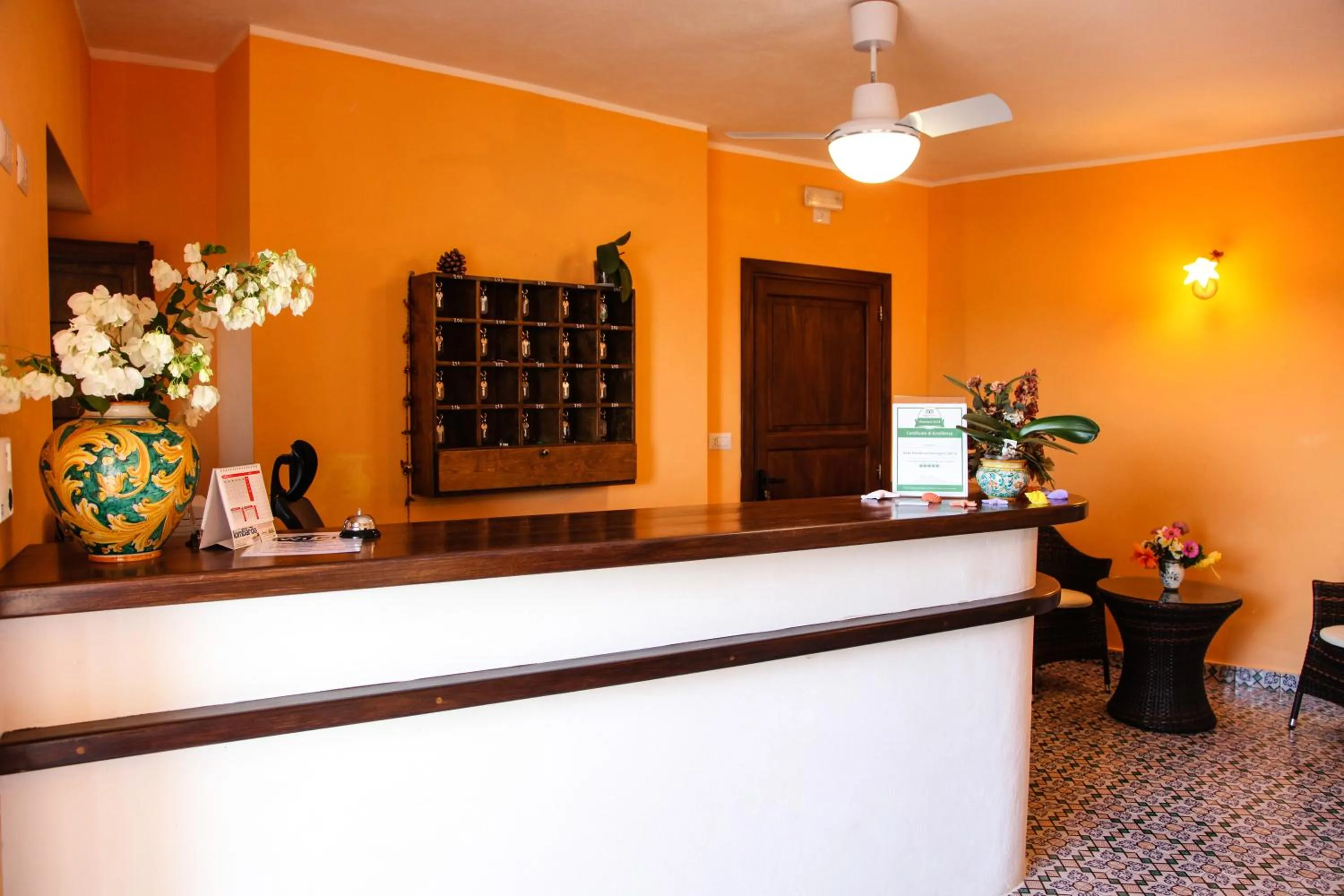 Lobby or reception in Hotel Arcangelo - Salina
