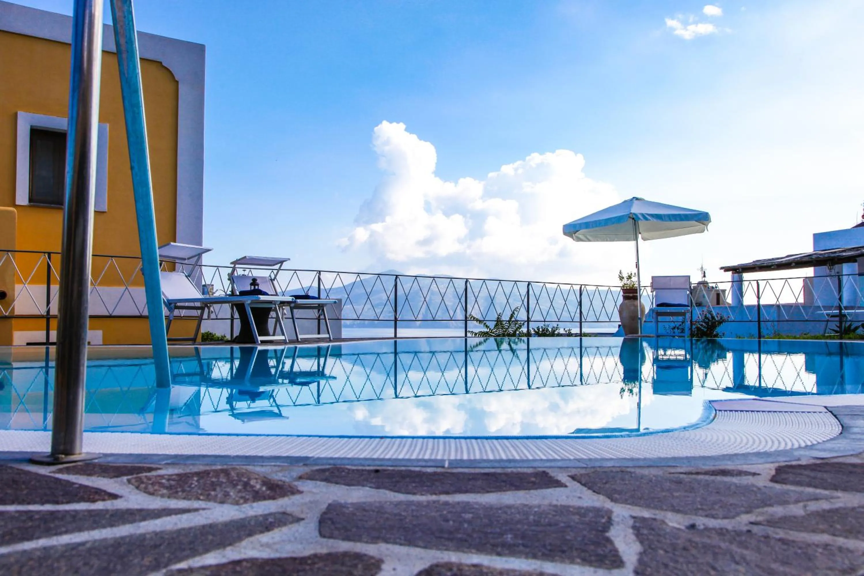 Decorative detail in Hotel Arcangelo - Salina