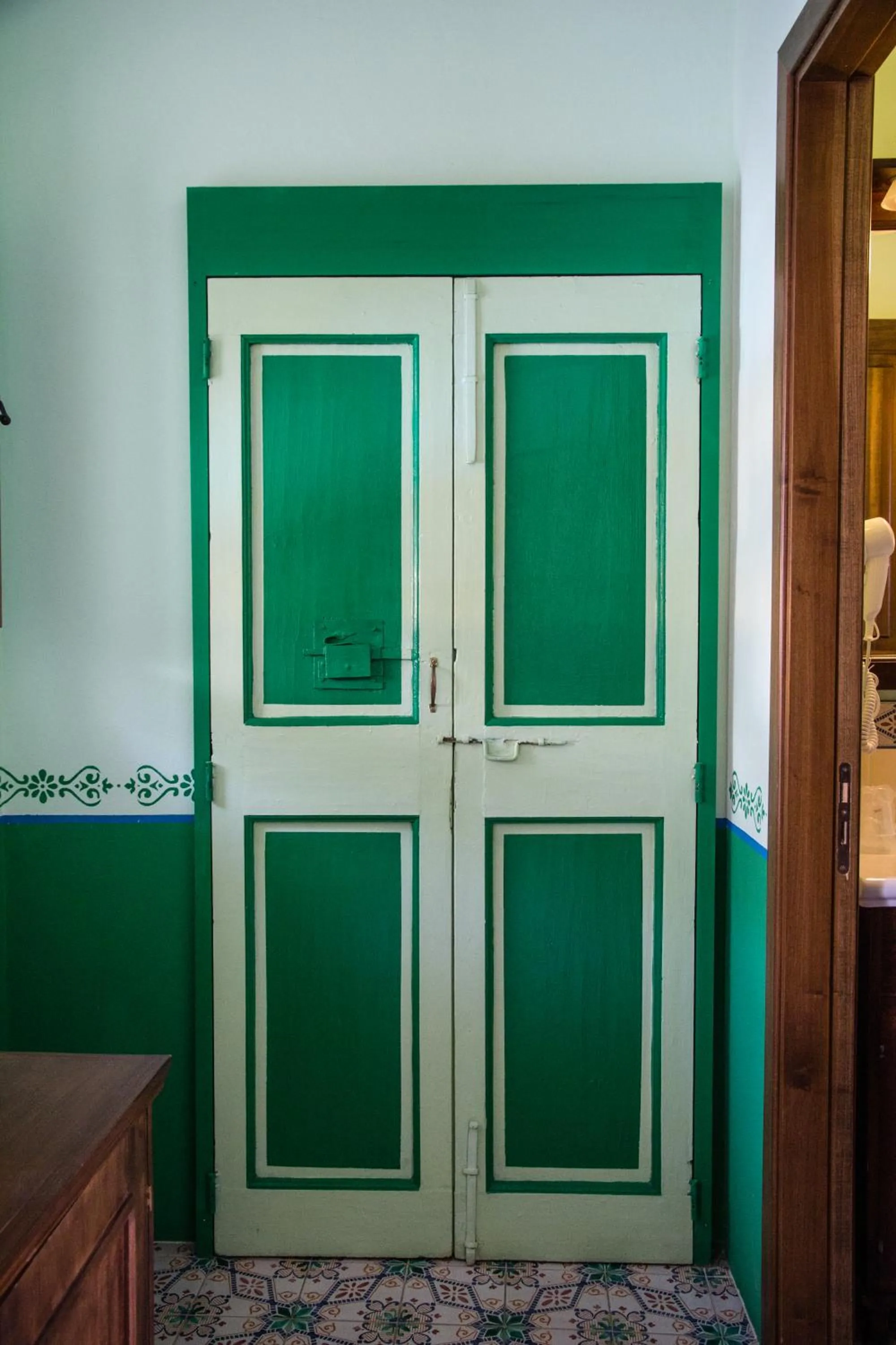 Decorative detail in Hotel Arcangelo - Salina