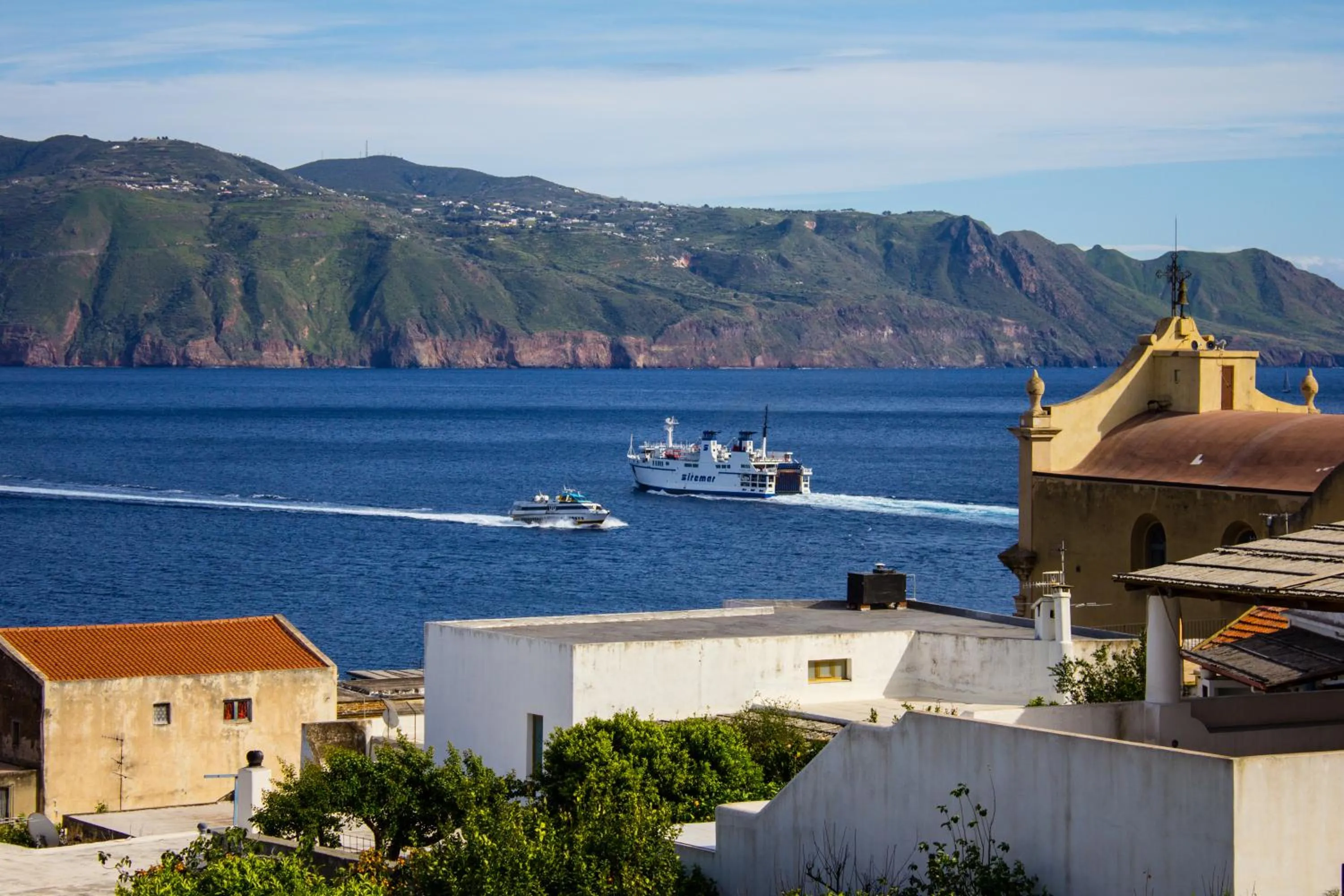 Landmark view in Hotel Arcangelo - Salina