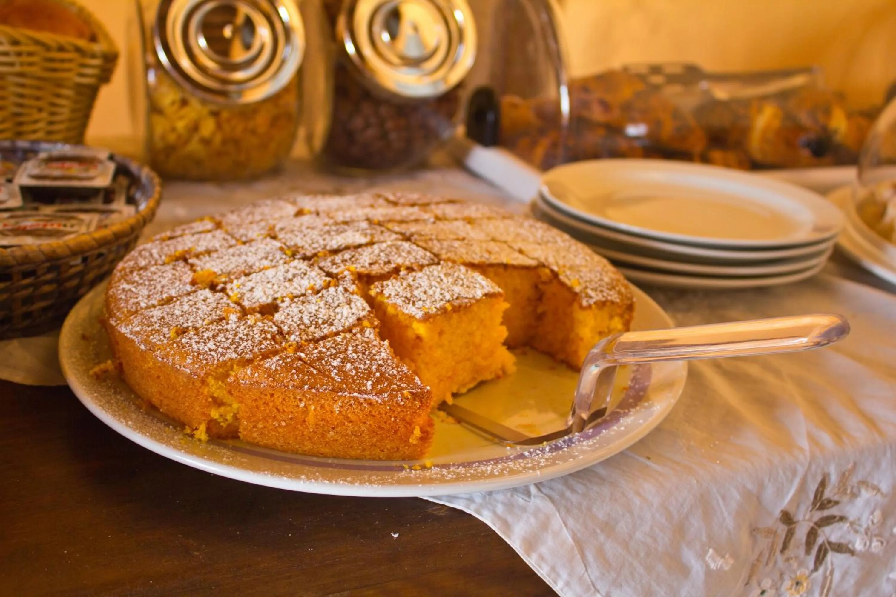 Breakfast in Hotel Arcangelo - Salina