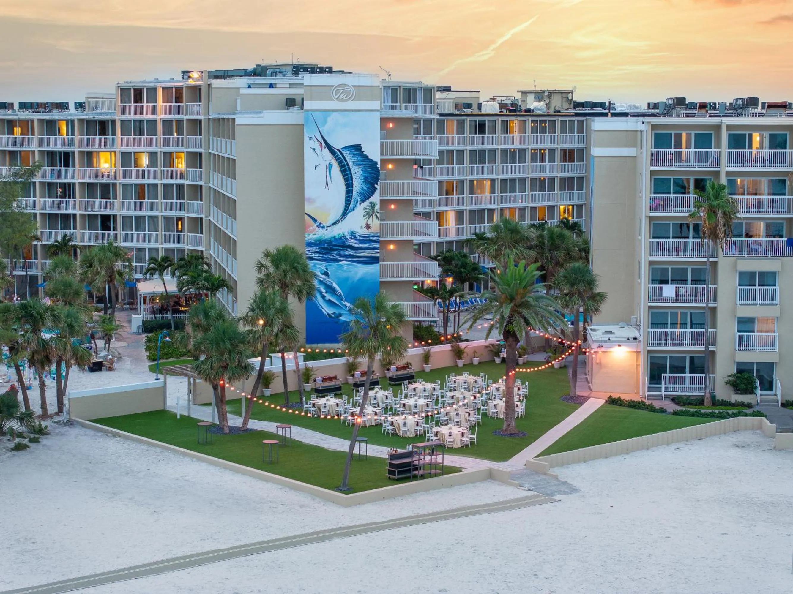 Property building in RumFish Beach at TradeWinds