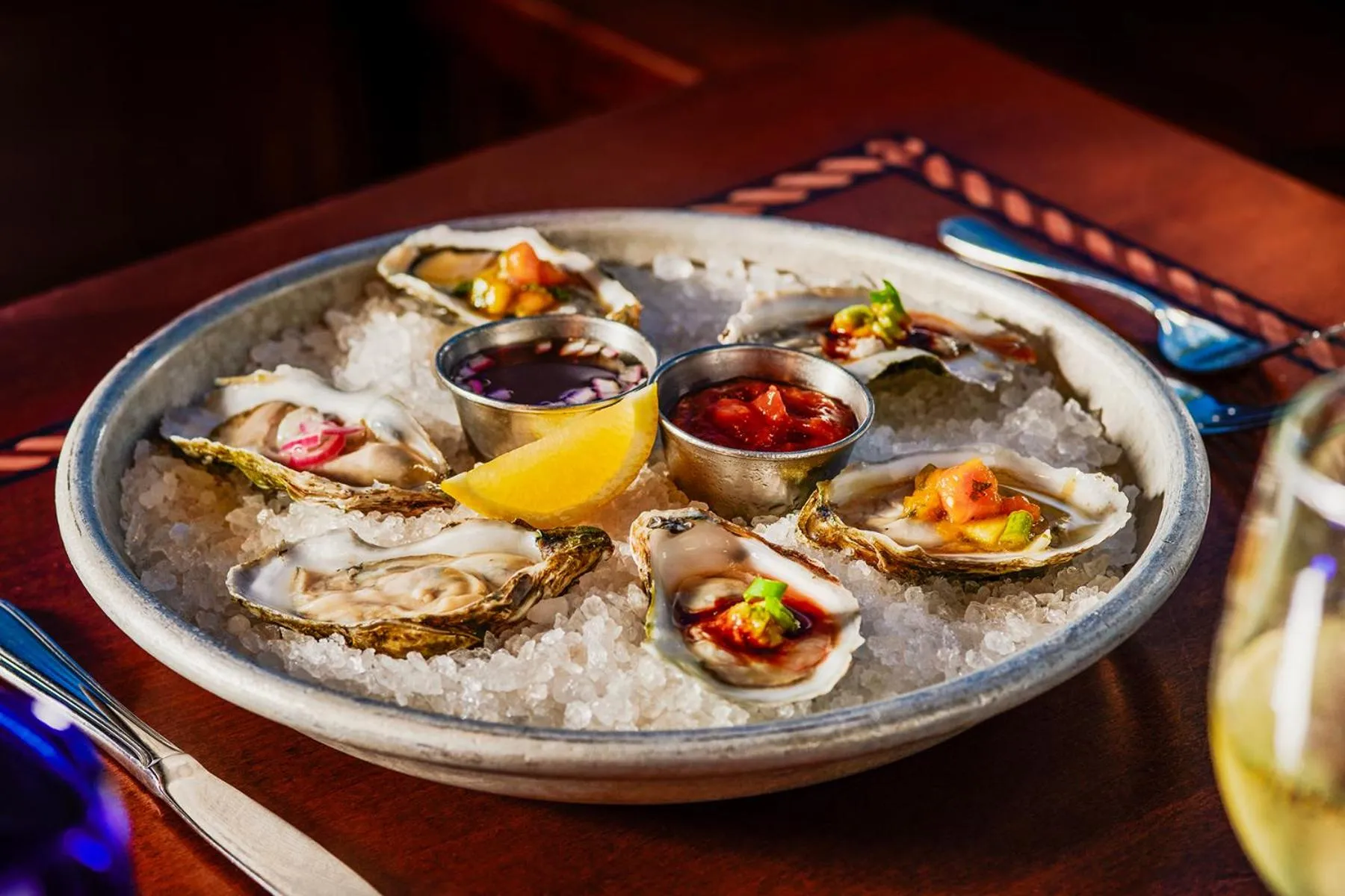 Food in RumFish Beach at TradeWinds