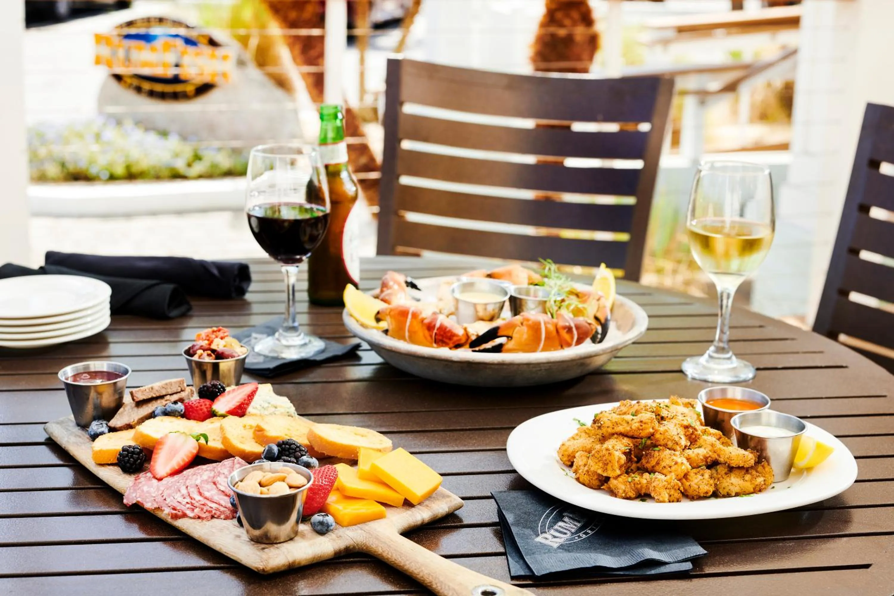 Restaurant/places to eat in RumFish Beach at TradeWinds