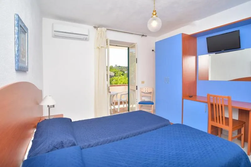 Bed in Hotel Villa Cimmentorosso