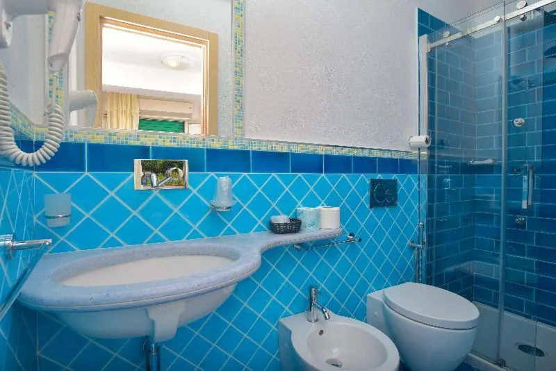 Shower in Hotel Villa Cimmentorosso