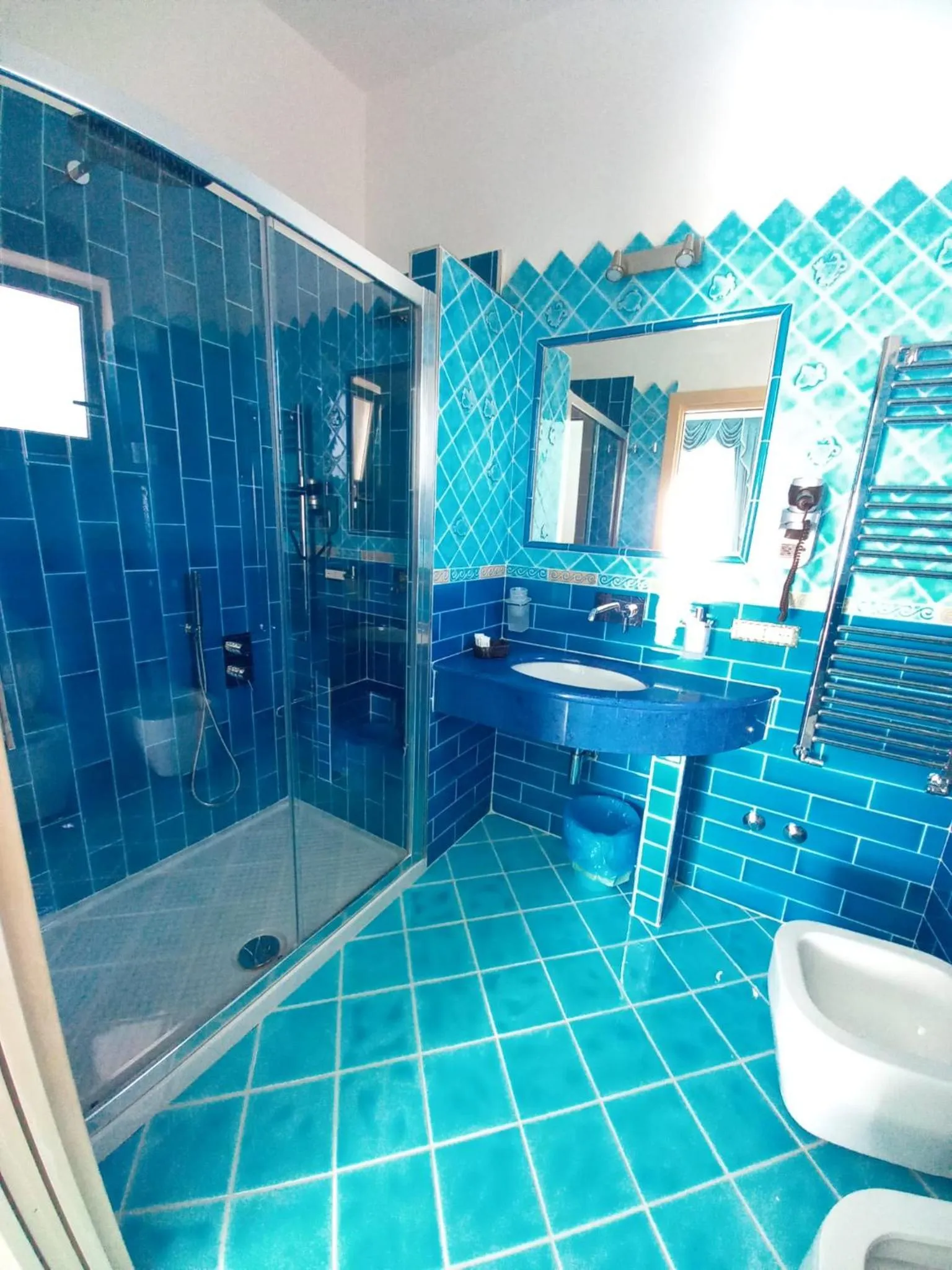 Bathroom in Hotel Villa Cimmentorosso