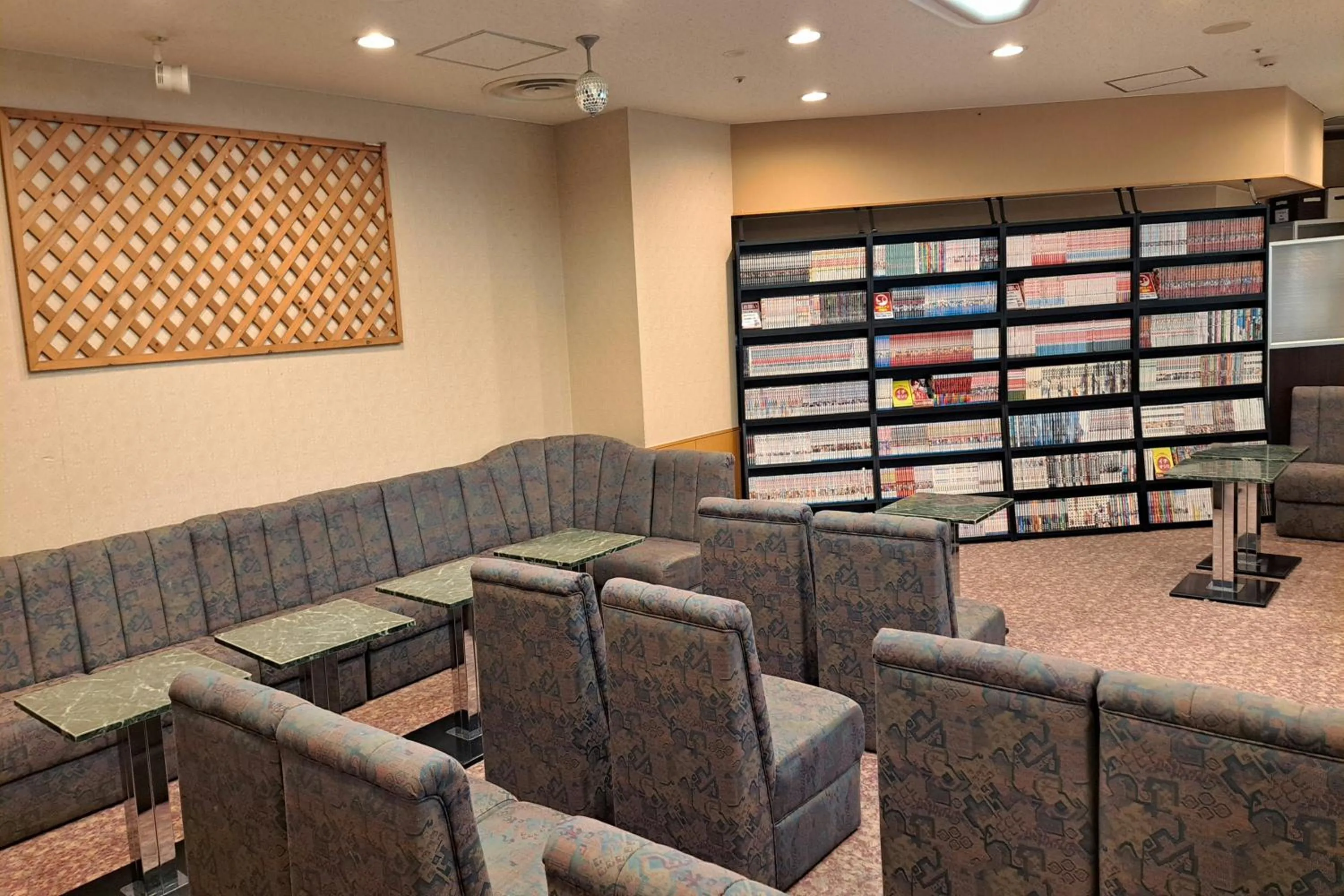 Library in KAMENOI HOTEL Ichinoseki