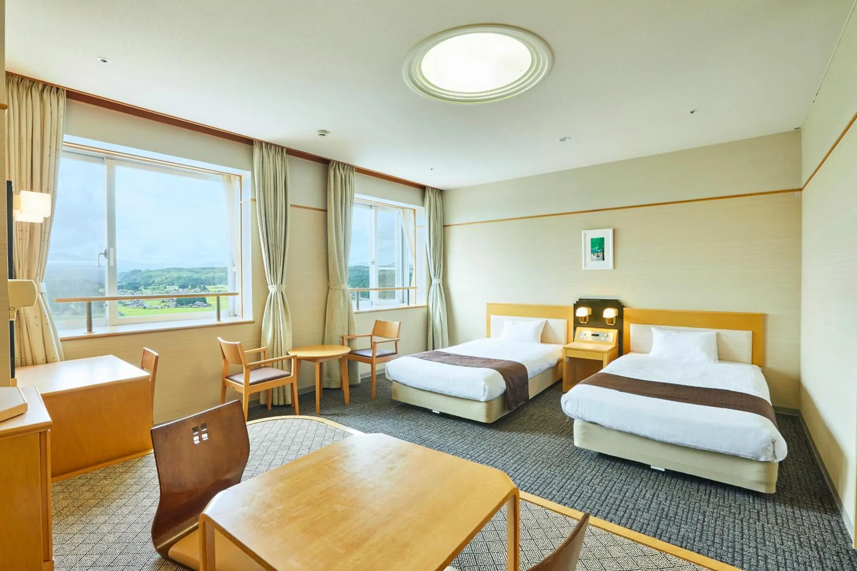 Twin Room (With Private Bath) - single occupancy in KAMENOI HOTEL Ichinoseki Twin Room (With Private Bath) - single occupancy in KAMENOI HOTEL Ichinoseki