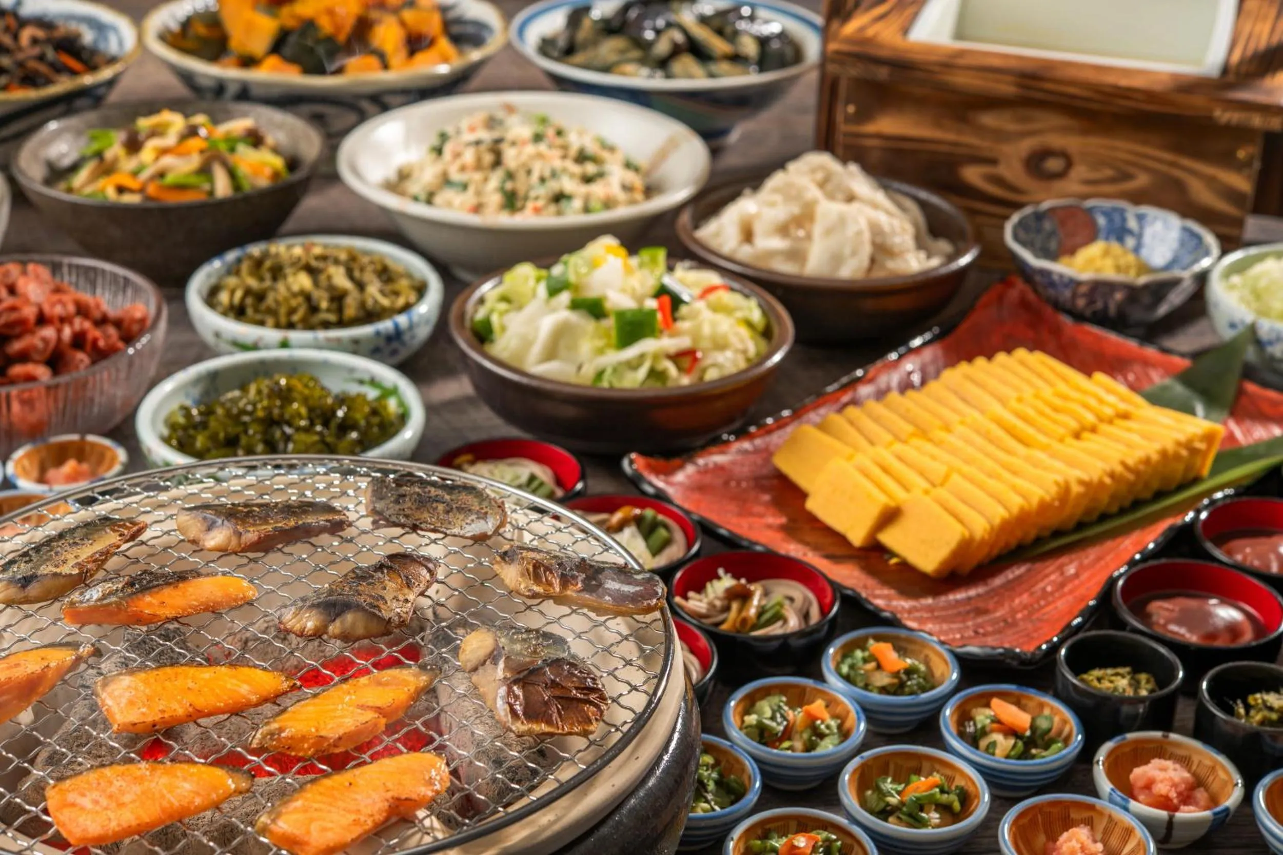 Breakfast in KAMENOI HOTEL Ichinoseki